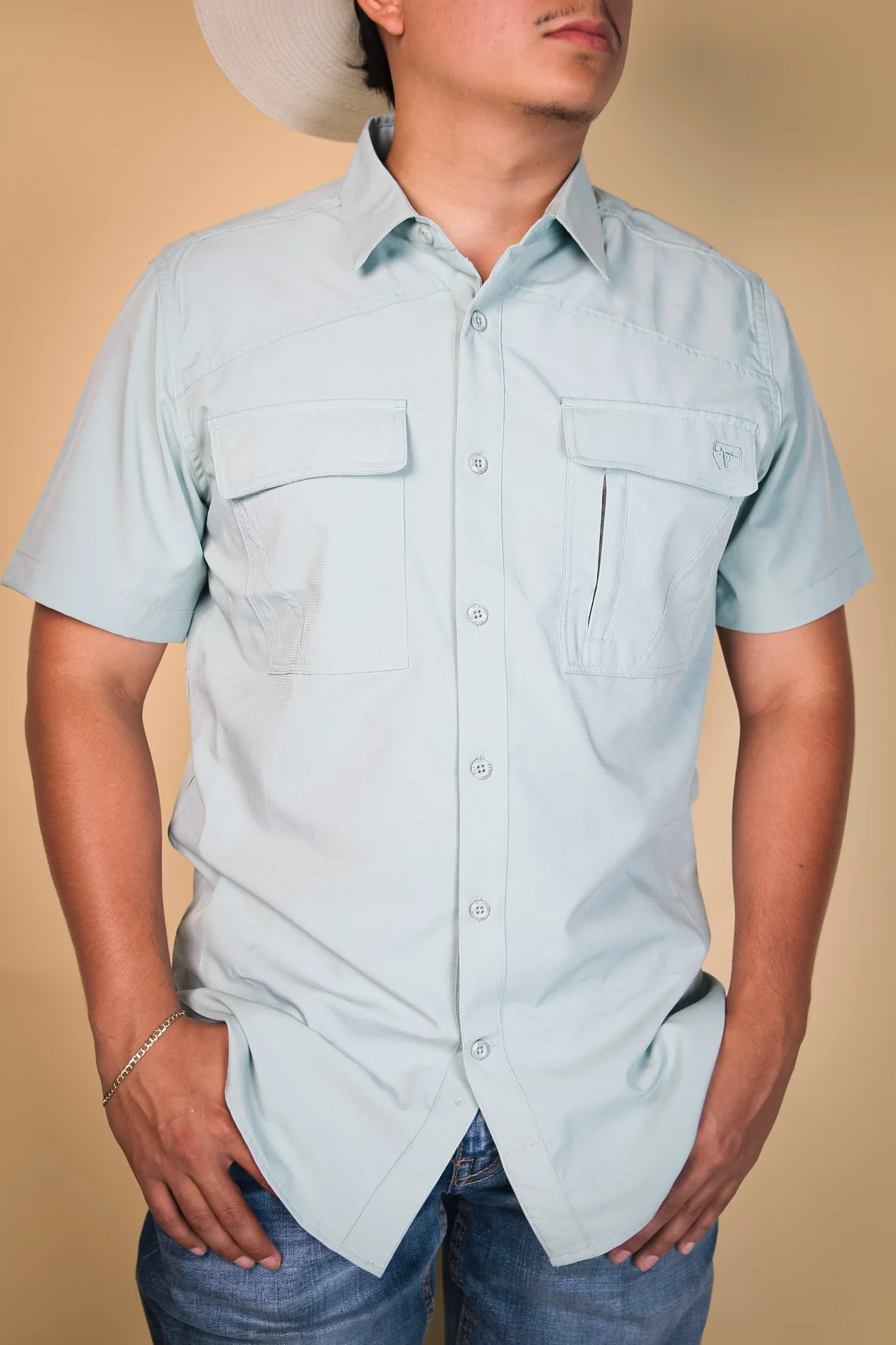 Platini Short Sleeve Patrick Button-Up - Image 6