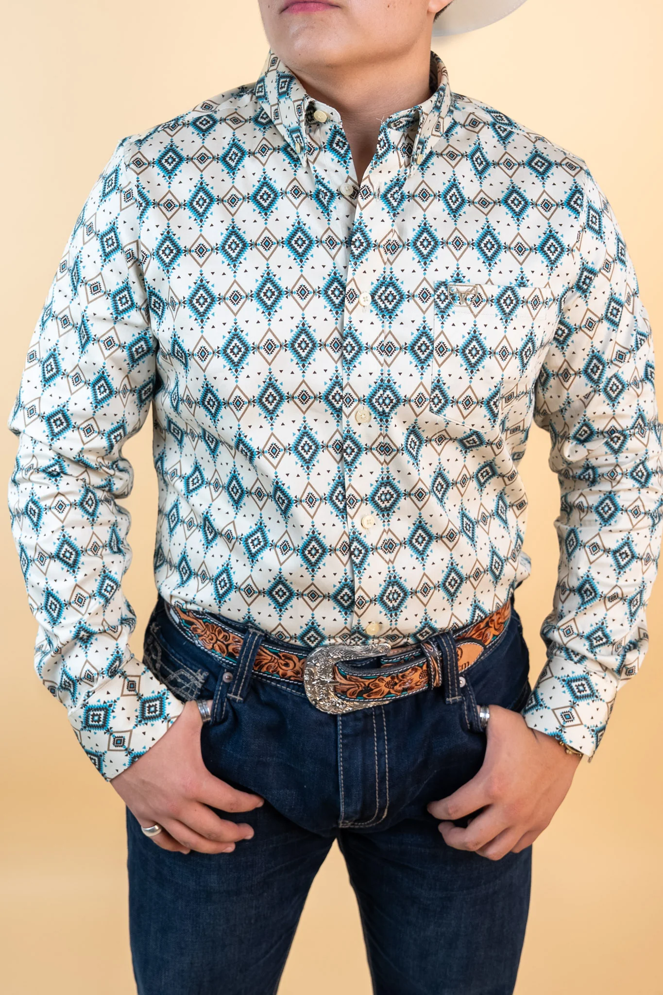 Platini Long Sleeve Payne Durham Button-Up - Image 7
