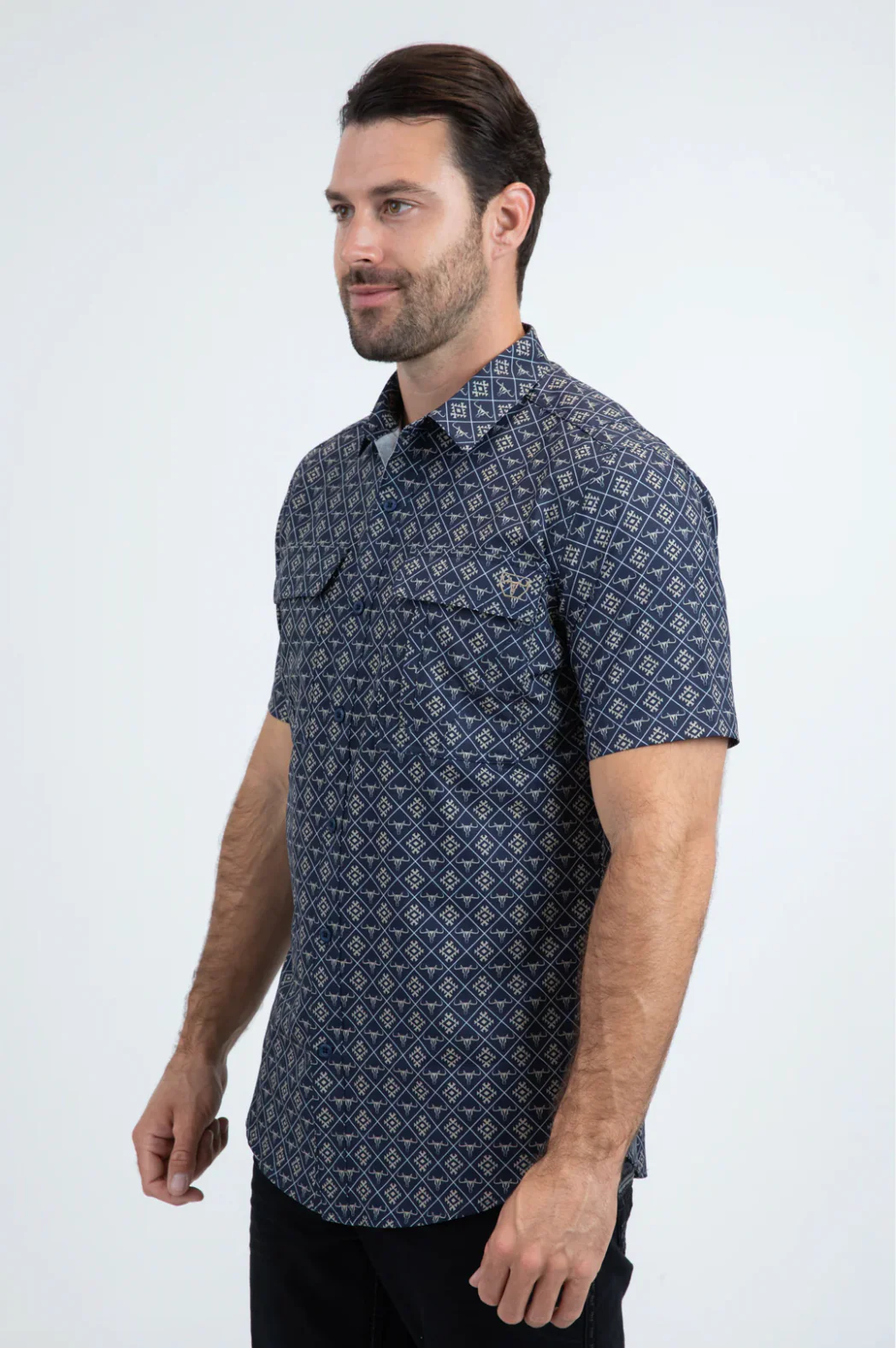 Platini Short Sleeve Jawhar Button Up - Image 2