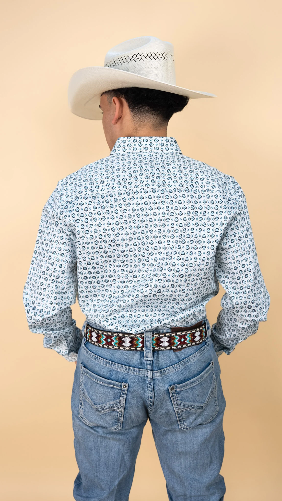 Platini Long Sleeve Pline Button-Up - Image 3