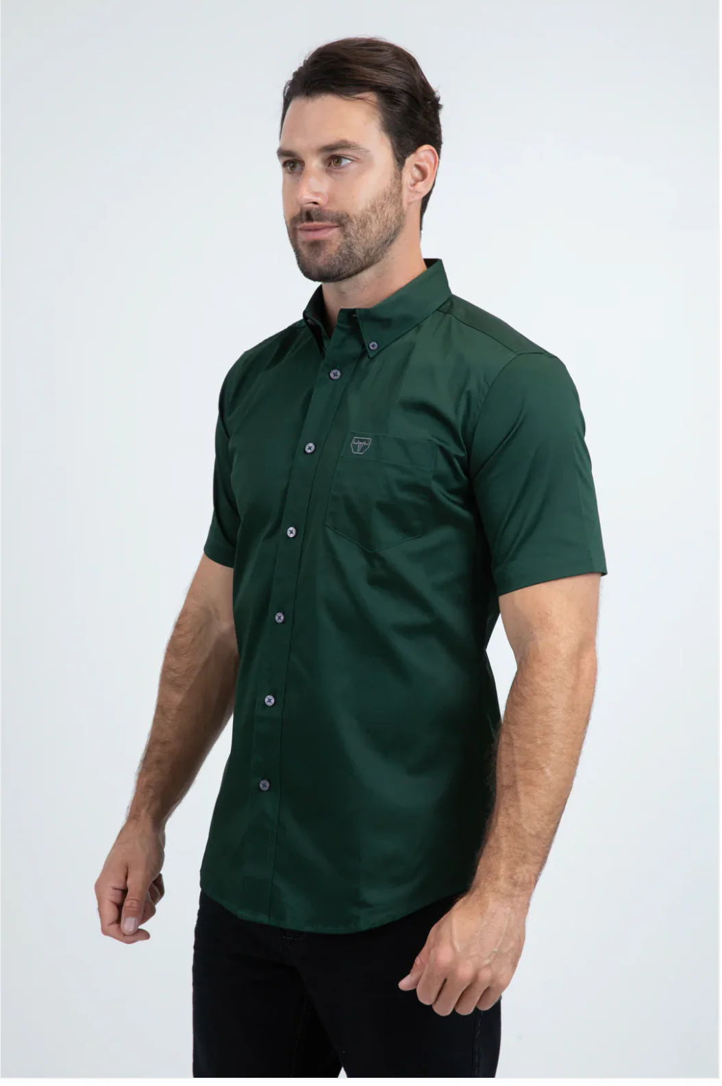 Platini Short Sleeve Rolex Button-Up - Image 10