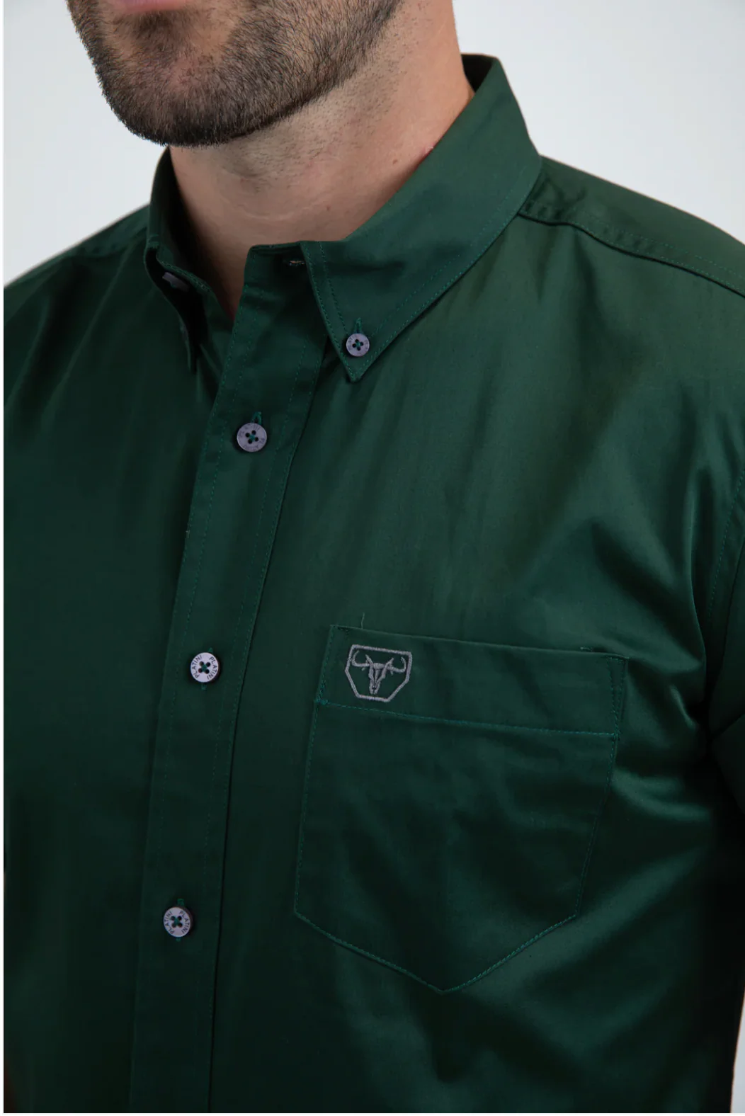 Platini Short Sleeve Rolex Button-Up - Image 11