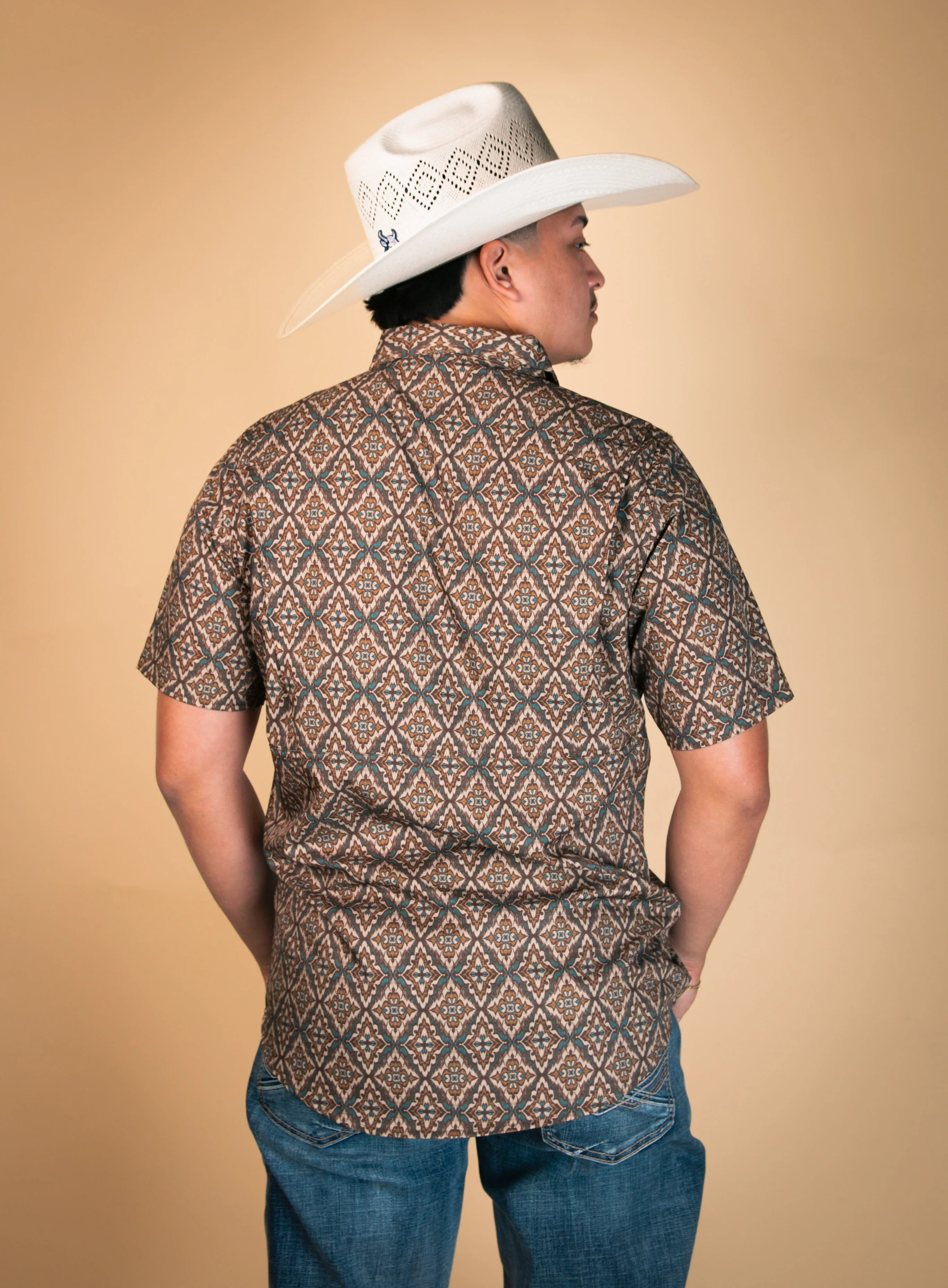 Platini Short Sleeve Zach Pearl Snap - Image 4