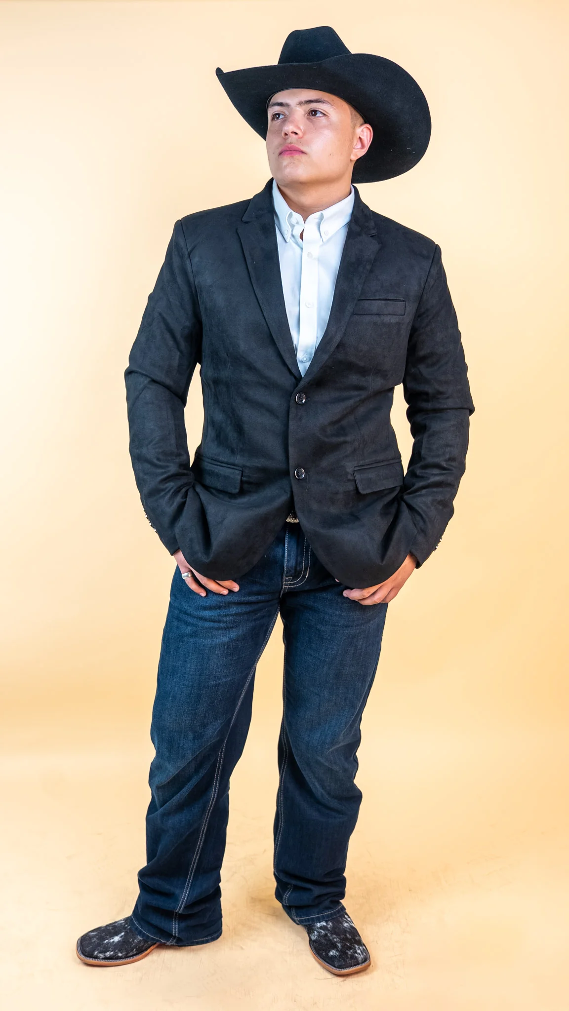 Platini Teddy Suede Blazer - Image 5