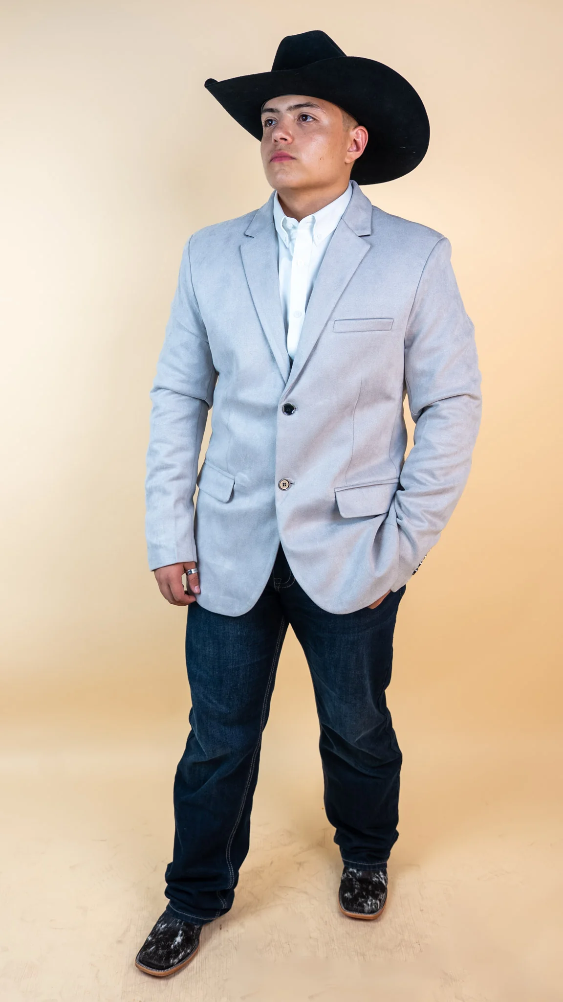 Platini Teddy Suede Blazer - Image 9