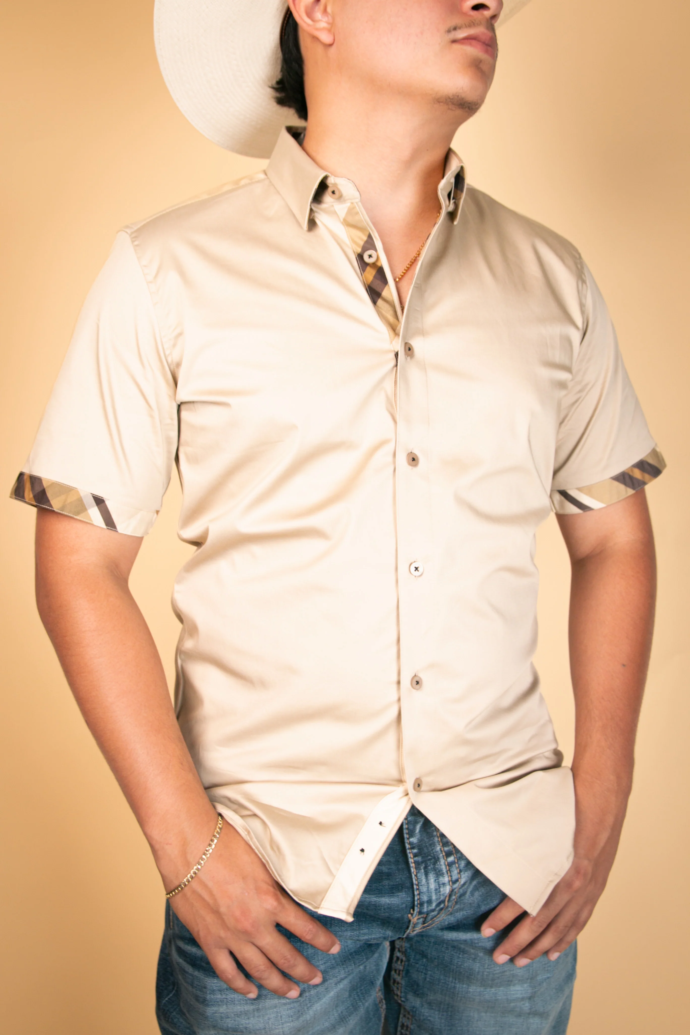 Platini Short Sleeve Travis Button-Up - Image 10