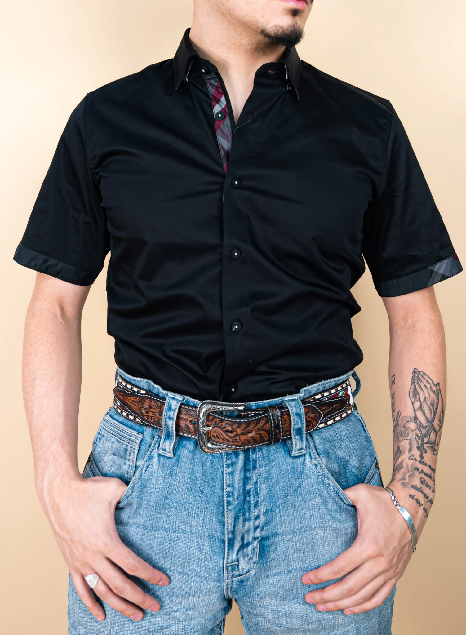 Platini Short Sleeve Travis Button-Up - Image 18