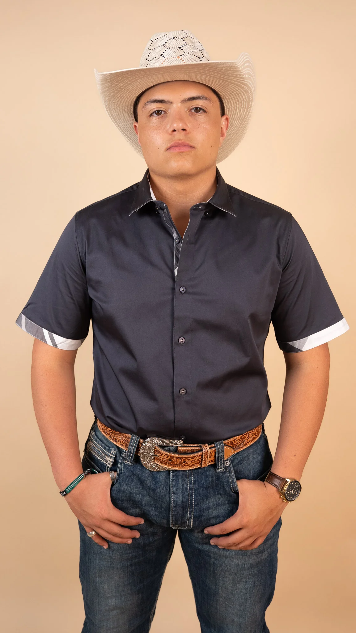 Platini Short Sleeve Travis Button-Up - Image 3