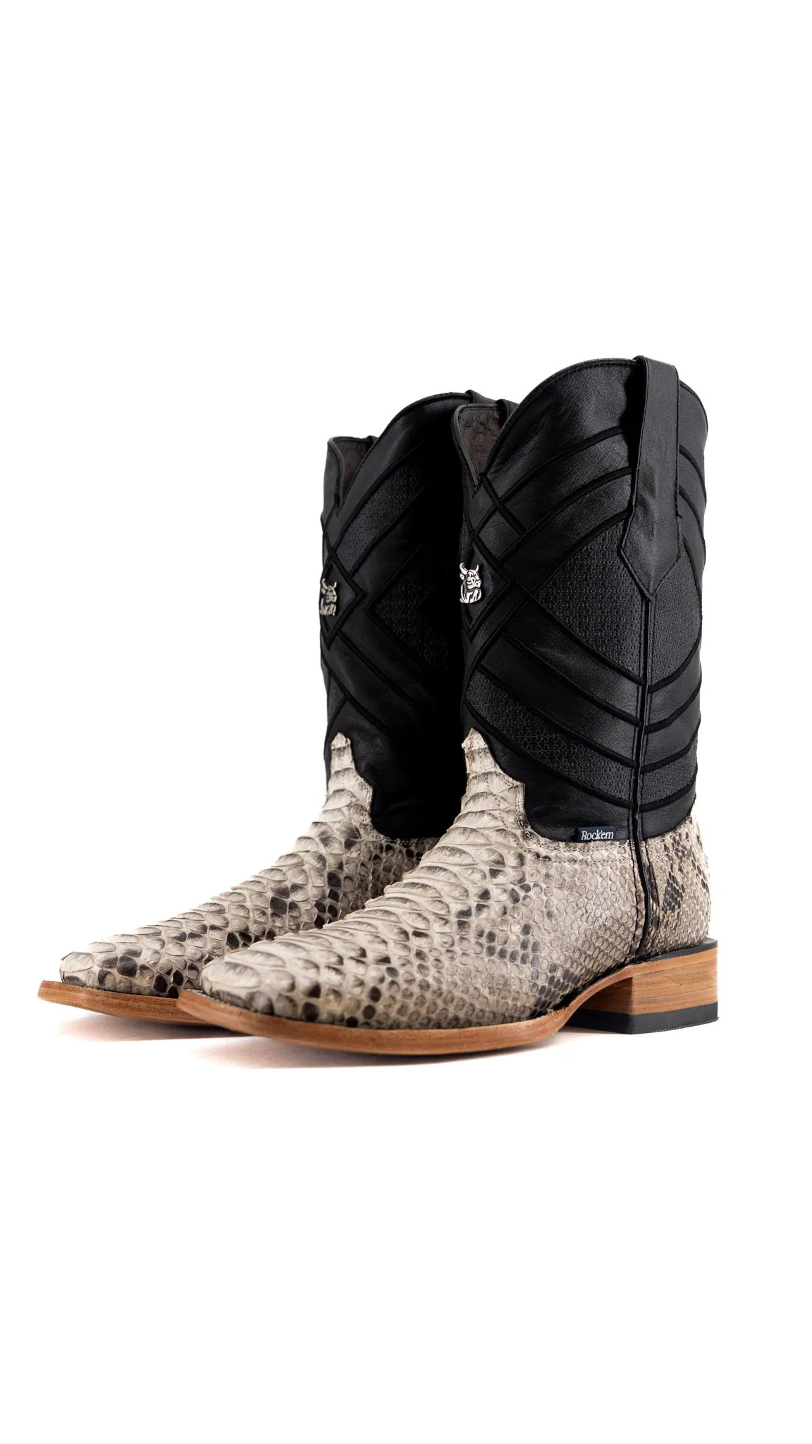 Prescott Python Exotic Square Cowboy Boot