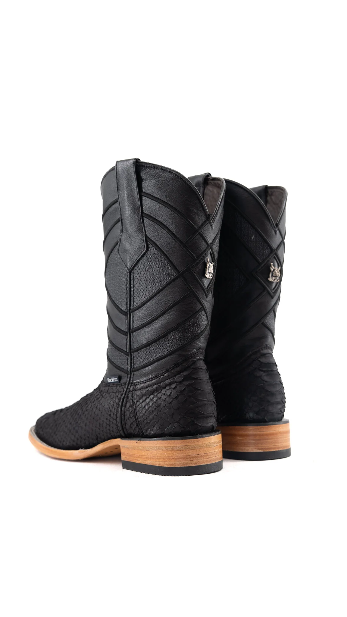 Prescott Python Exotic Square Cowboy Boot - Image 24