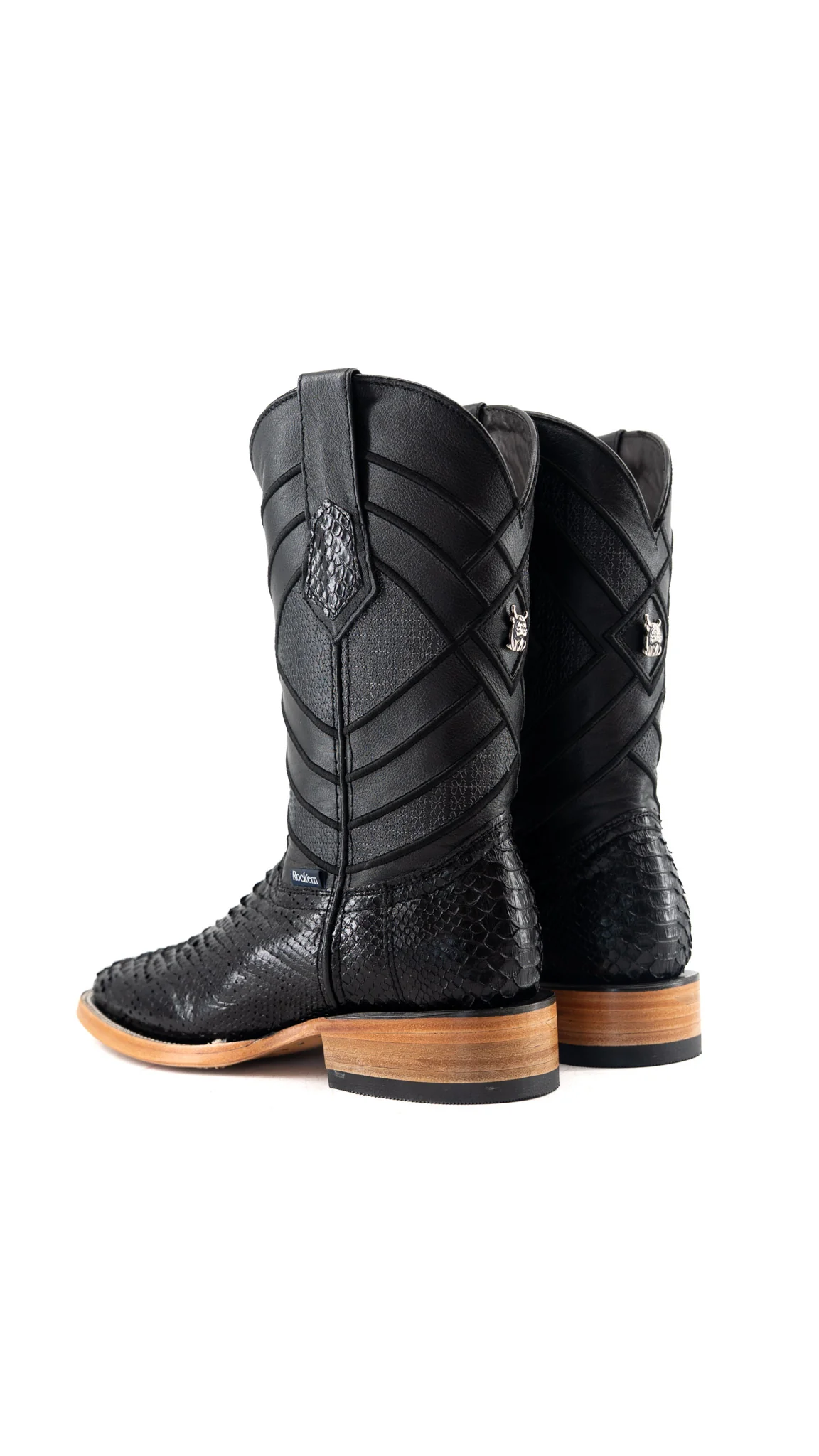 Prescott Python Exotic Square Cowboy Boot - Image 29