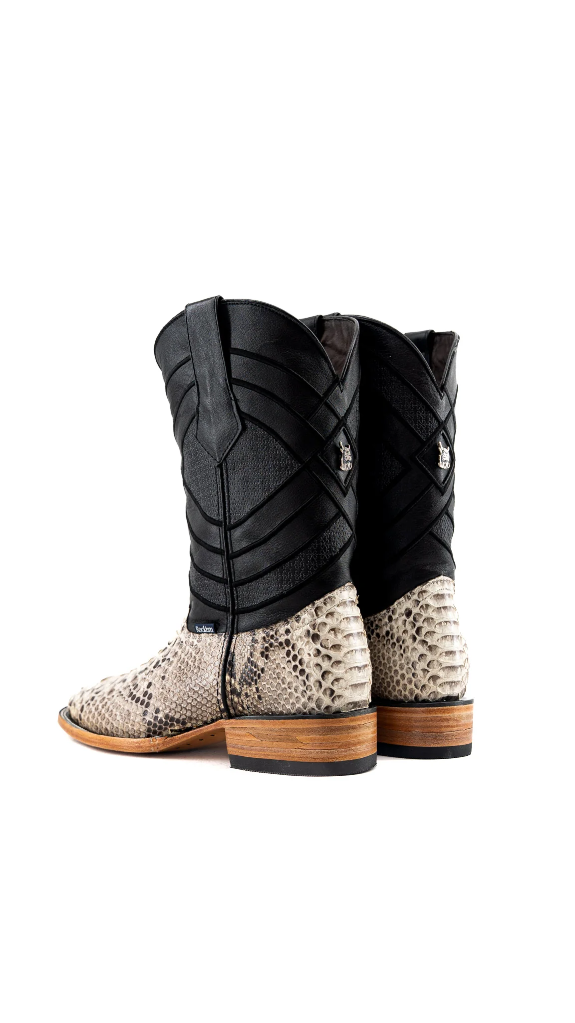 Prescott Python Exotic Square Cowboy Boot - Image 3