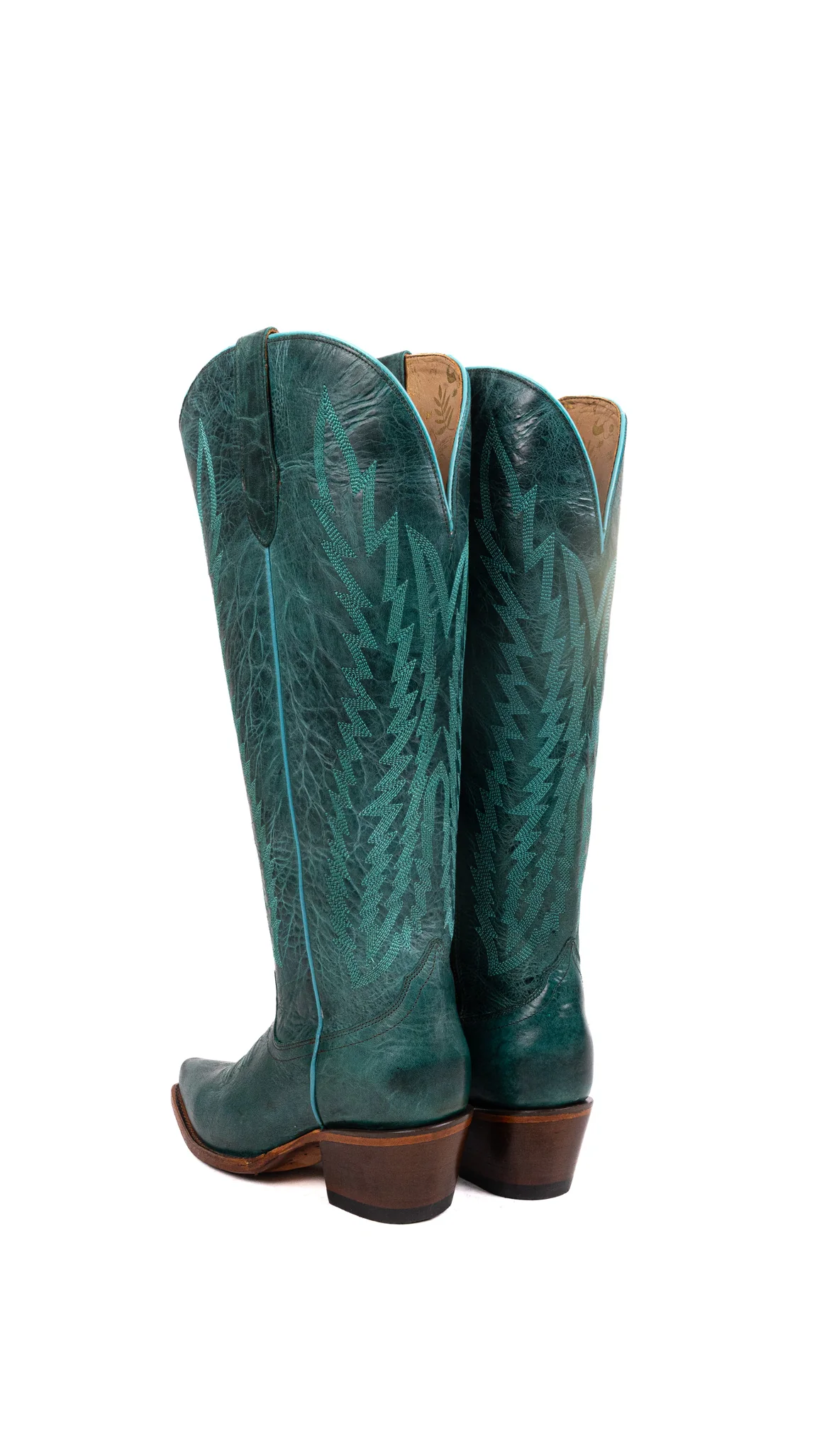 Presley Tall Wide Calf Snip Toe Cowgirl Boot - Image 9