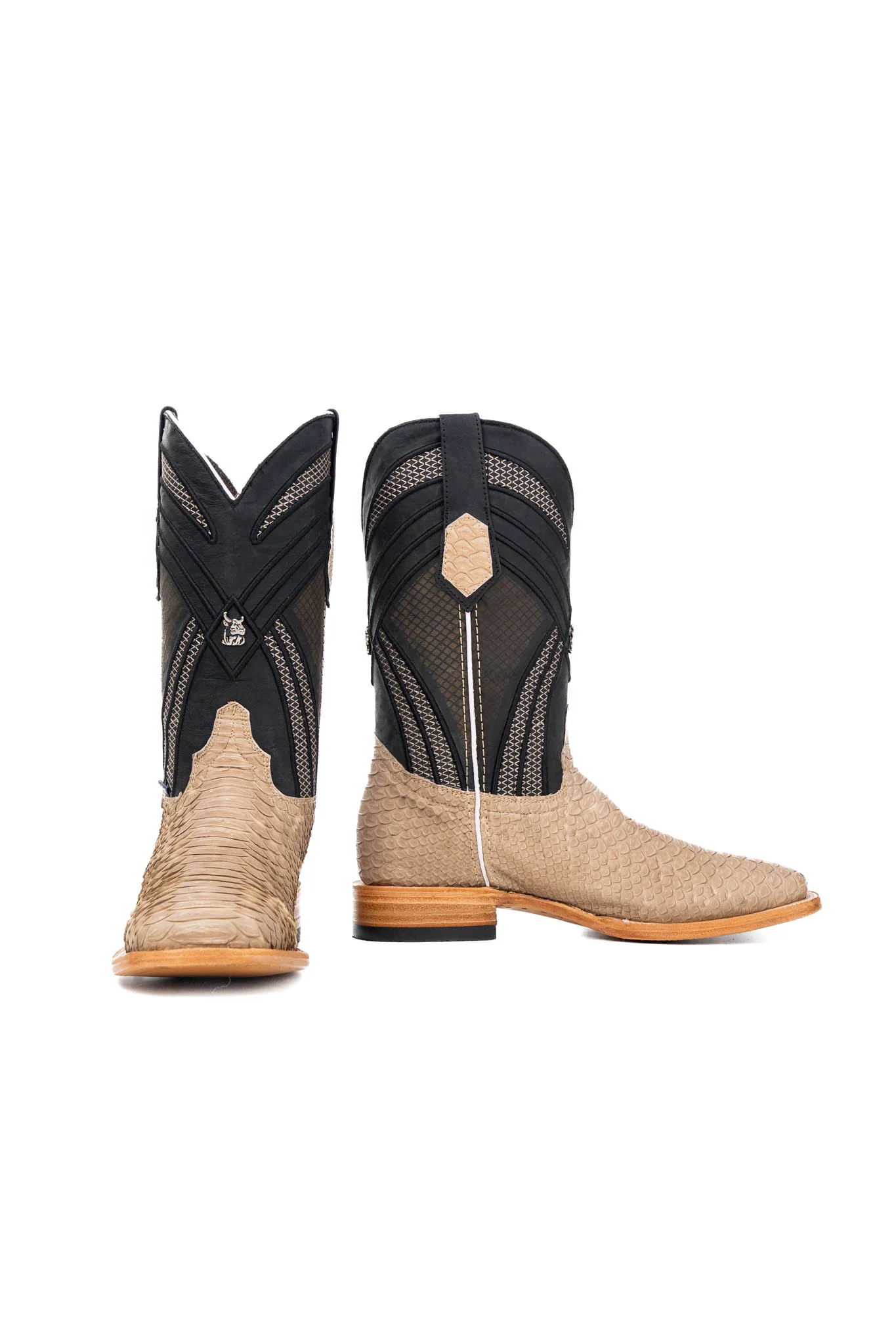 Monroe Python Square Toe Cowboy Boot - Image 11