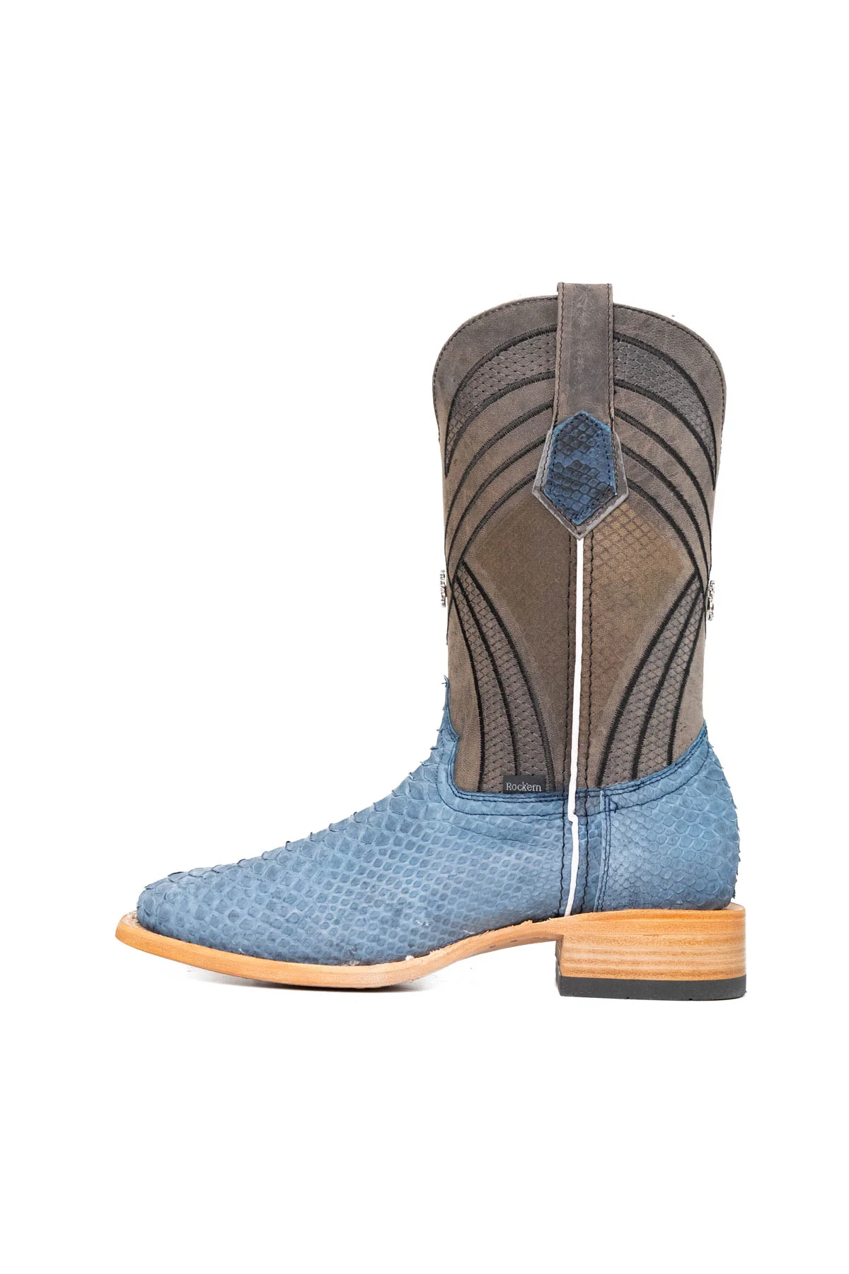 Monroe Python Square Toe Cowboy Boot - Image 14