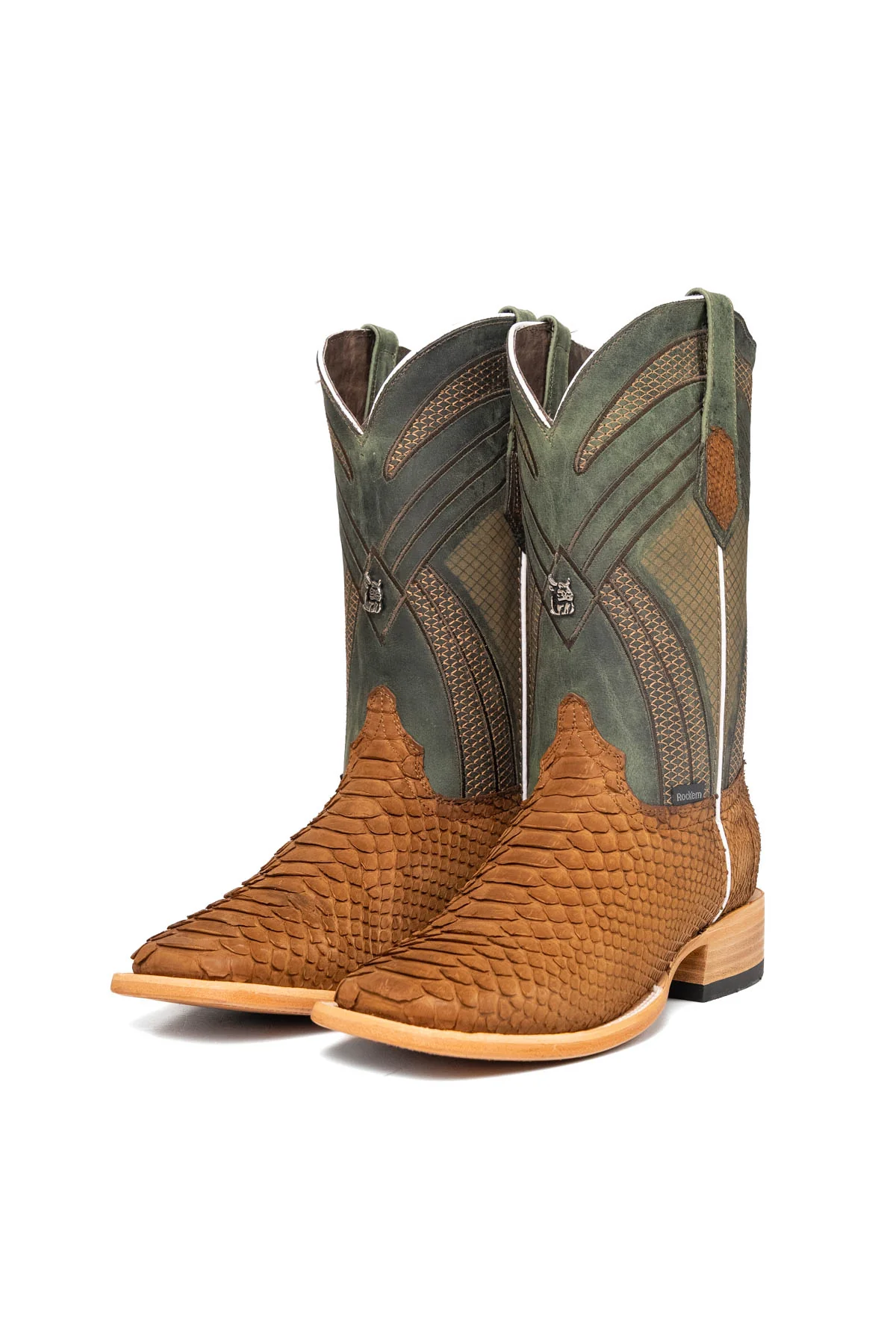 Monroe Python Square Toe Cowboy Boot - Image 19