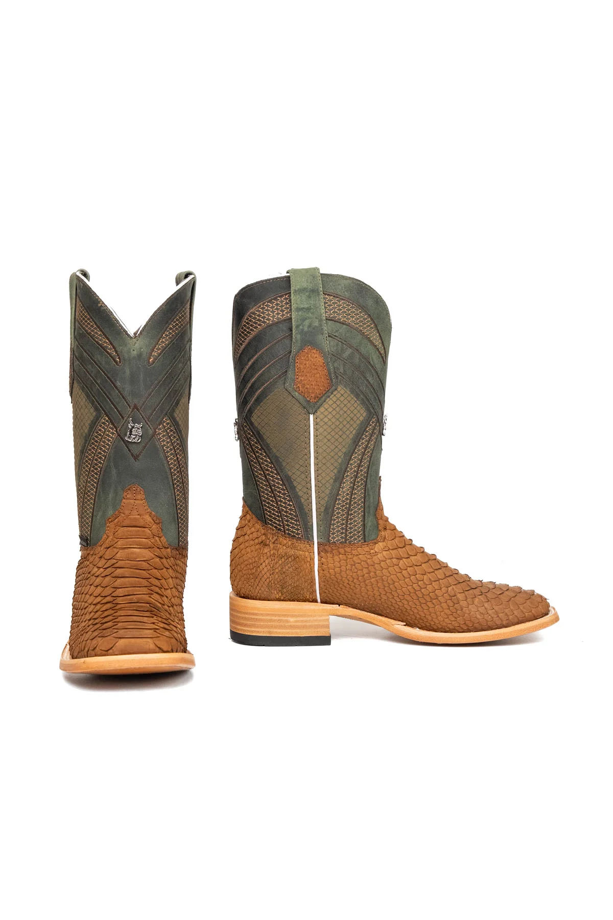 Monroe Python Square Toe Cowboy Boot - Image 21