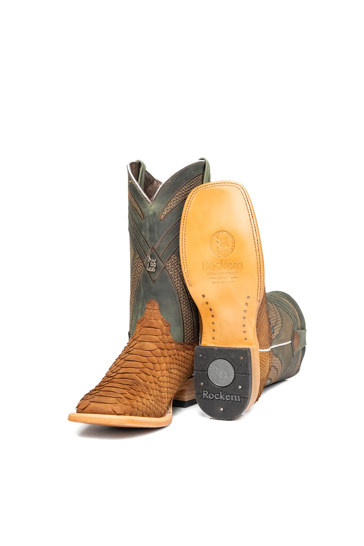 Monroe Python Square Toe Cowboy Boot - Image 23