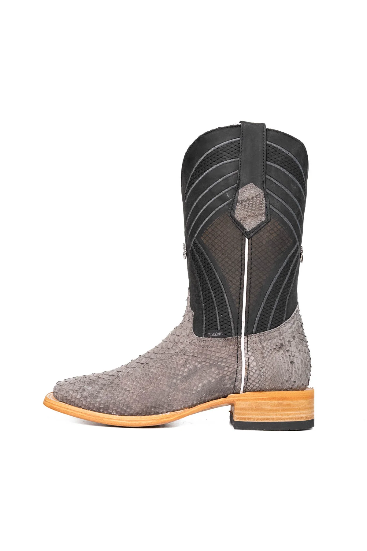 Monroe Python Square Toe Cowboy Boot - Image 26