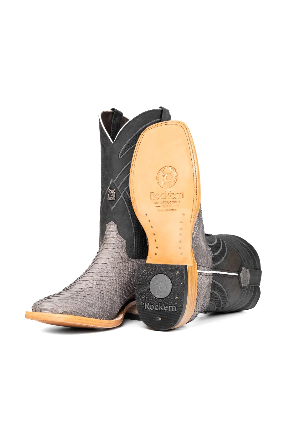 Monroe Python Square Toe Cowboy Boot - Image 29