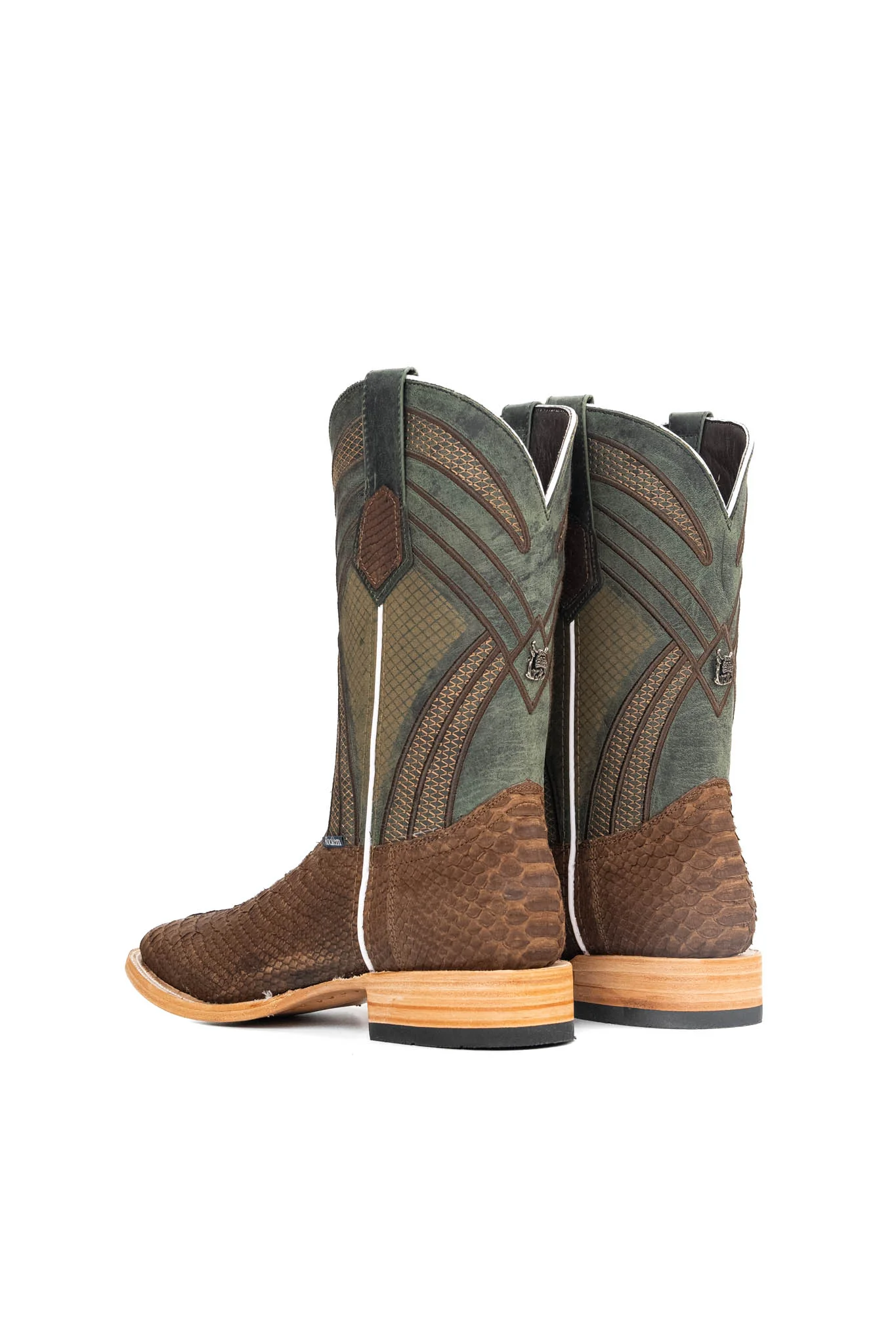 Monroe Python Square Toe Cowboy Boot - Image 3