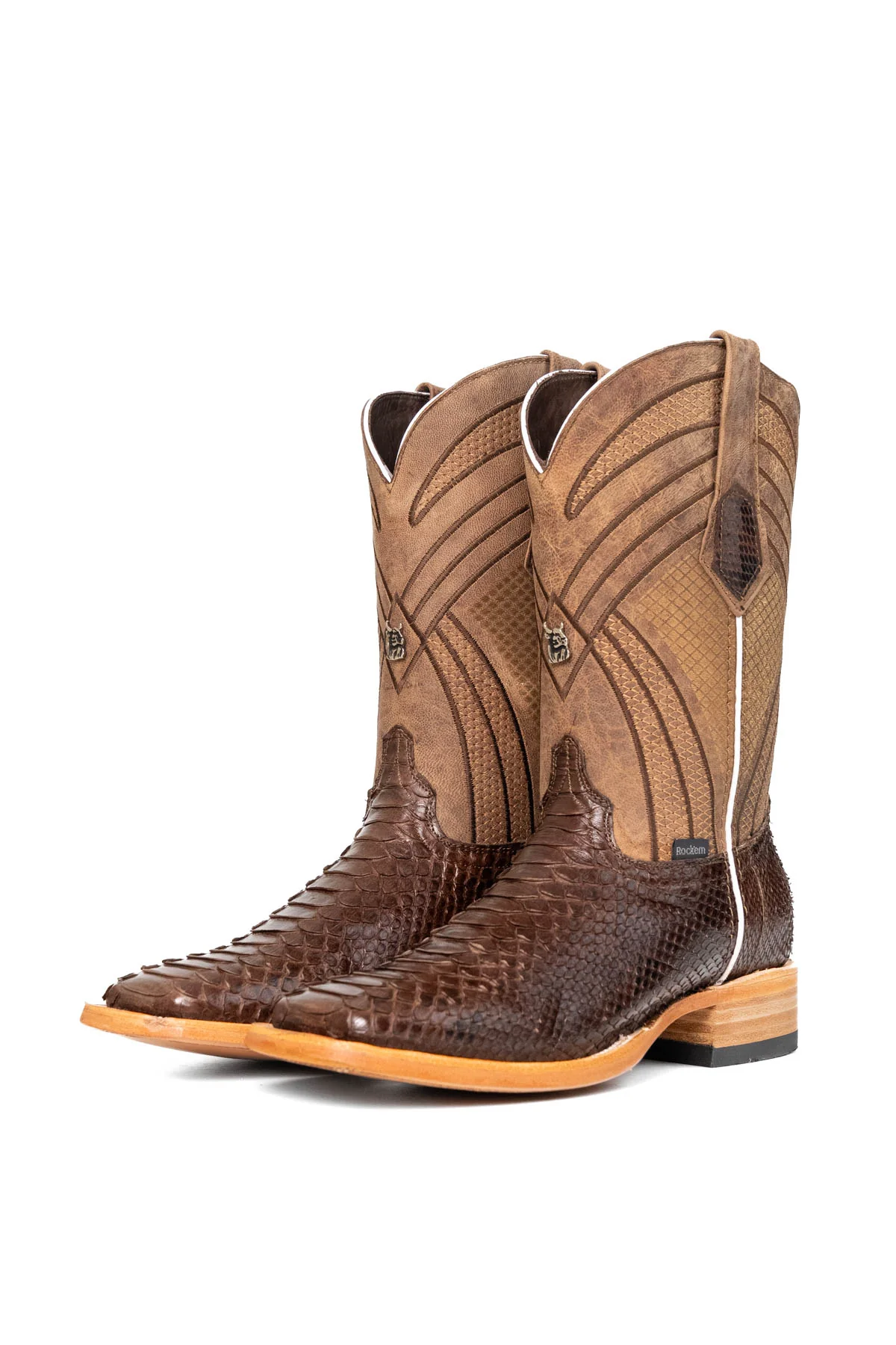 Monroe Python Square Toe Cowboy Boot - Image 31
