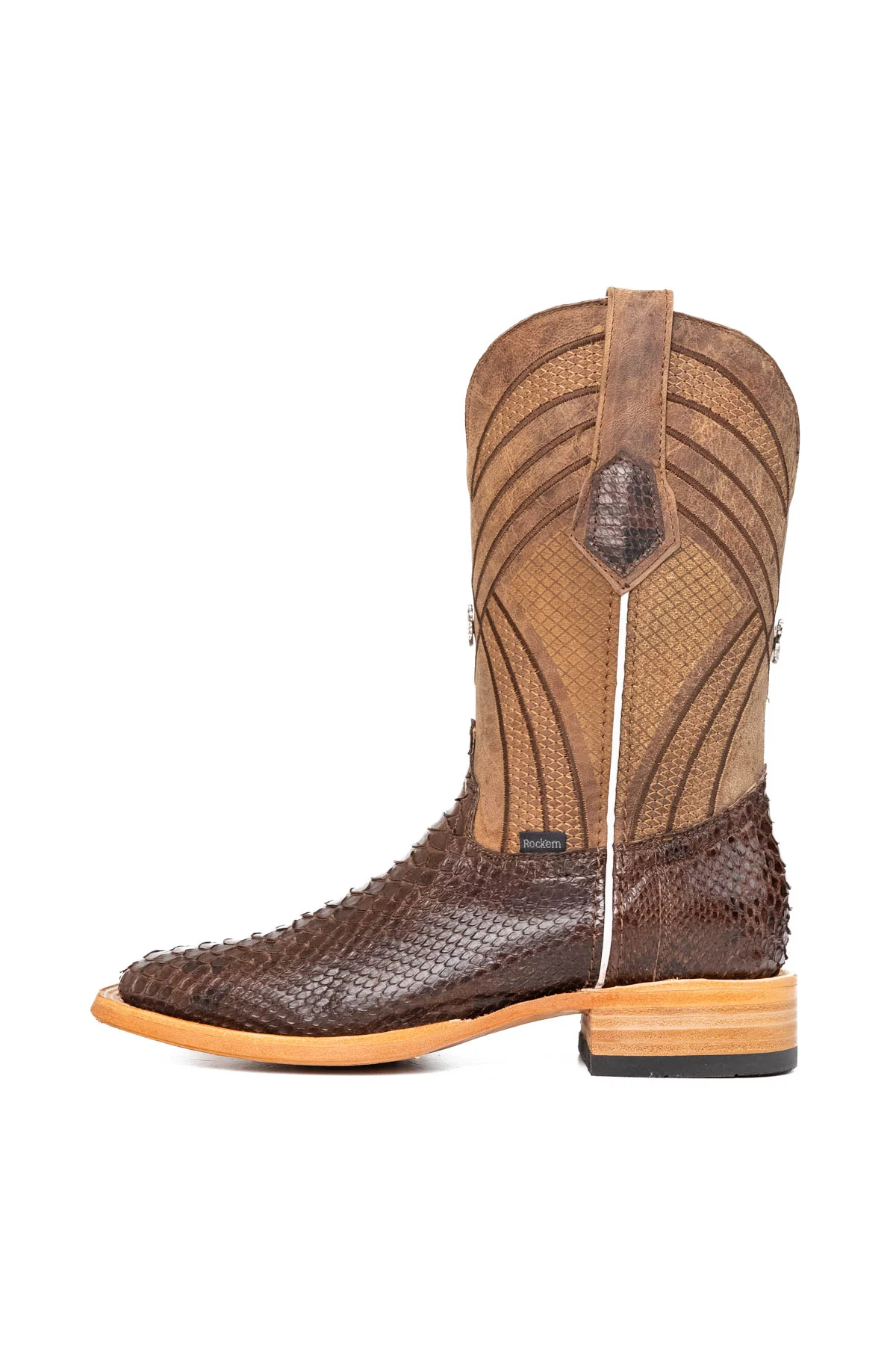 Monroe Python Square Toe Cowboy Boot - Image 32