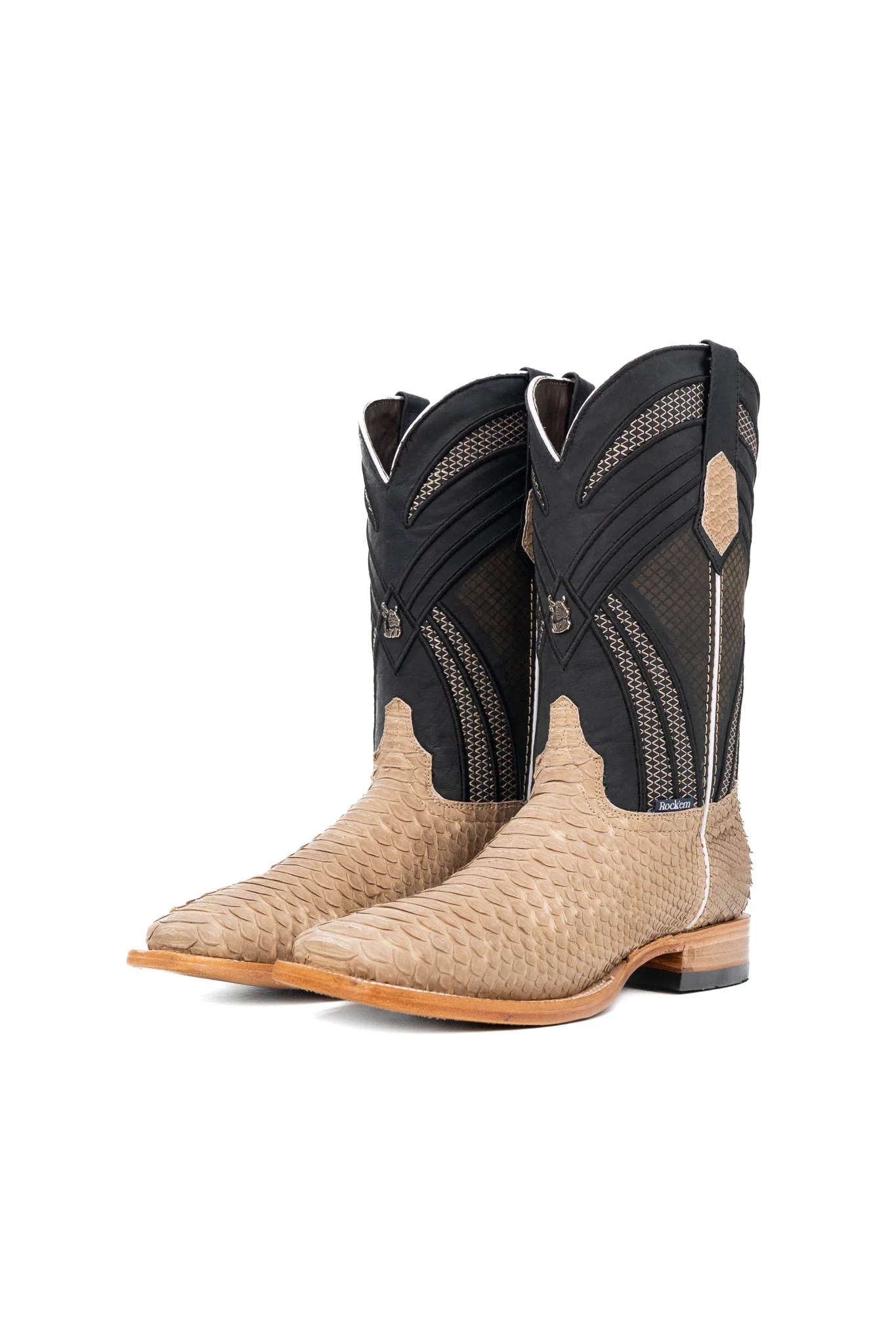 Monroe Python Square Toe Cowboy Boot - Image 7