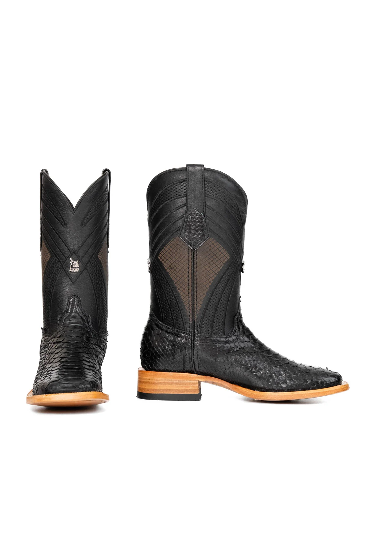 Monroe Python Square Toe Cowboy Boot - Image 10