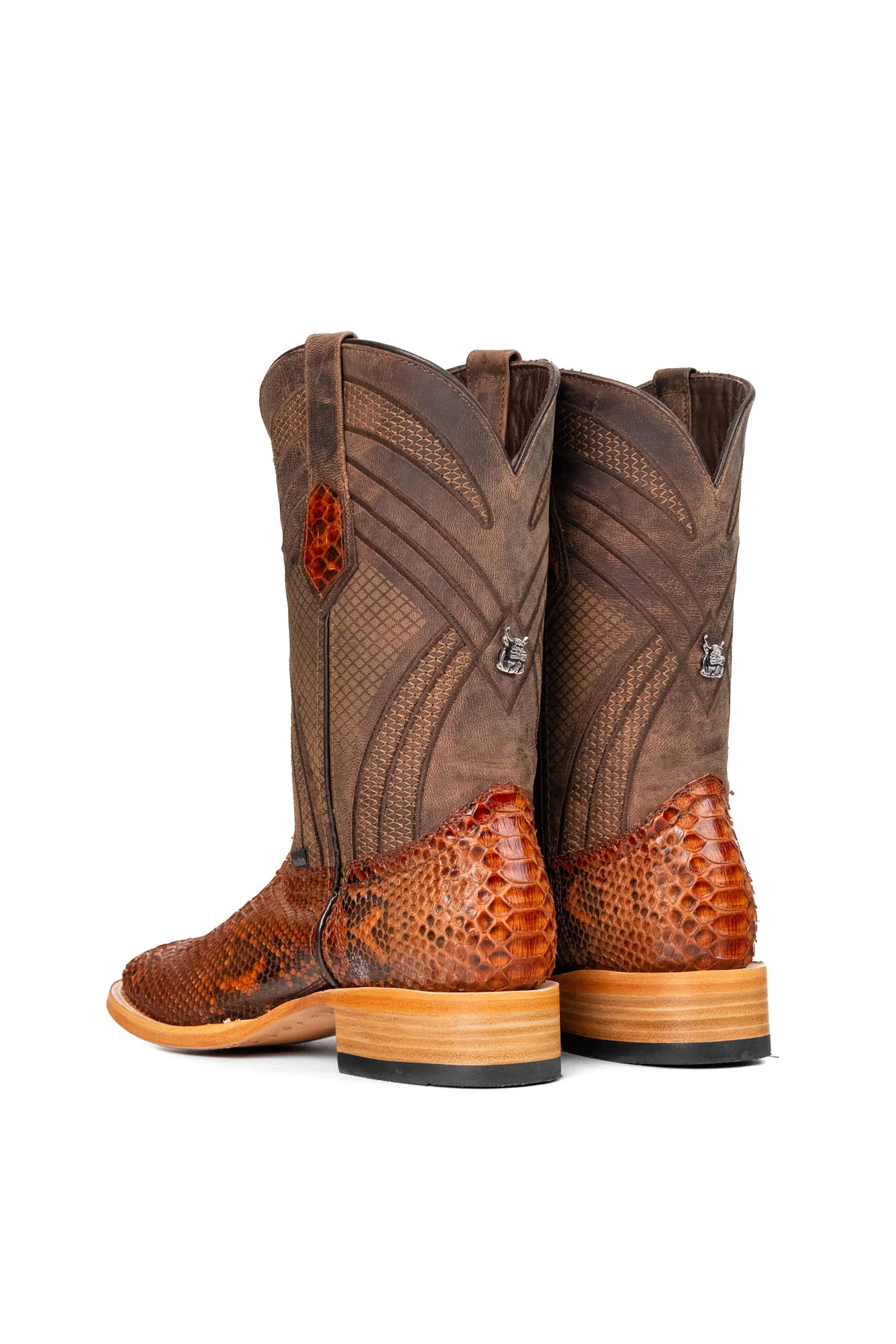 Monroe Python Square Toe Cowboy Boot - Image 15