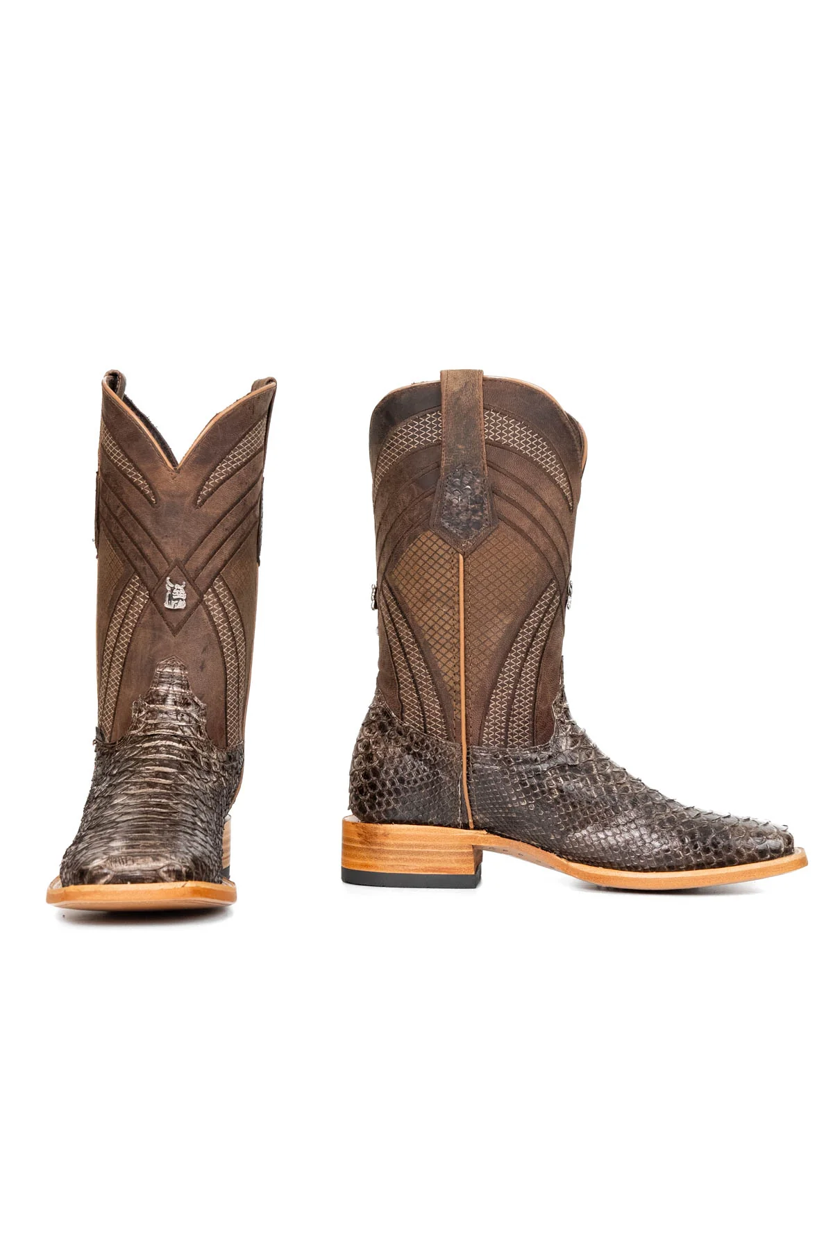 Monroe Python Square Toe Cowboy Boot - Image 21