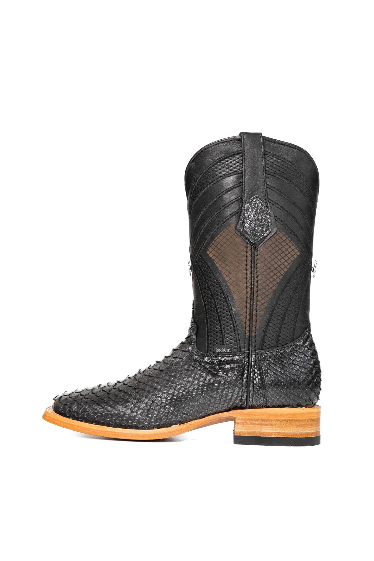 Monroe Python Square Toe Cowboy Boot - Image 25