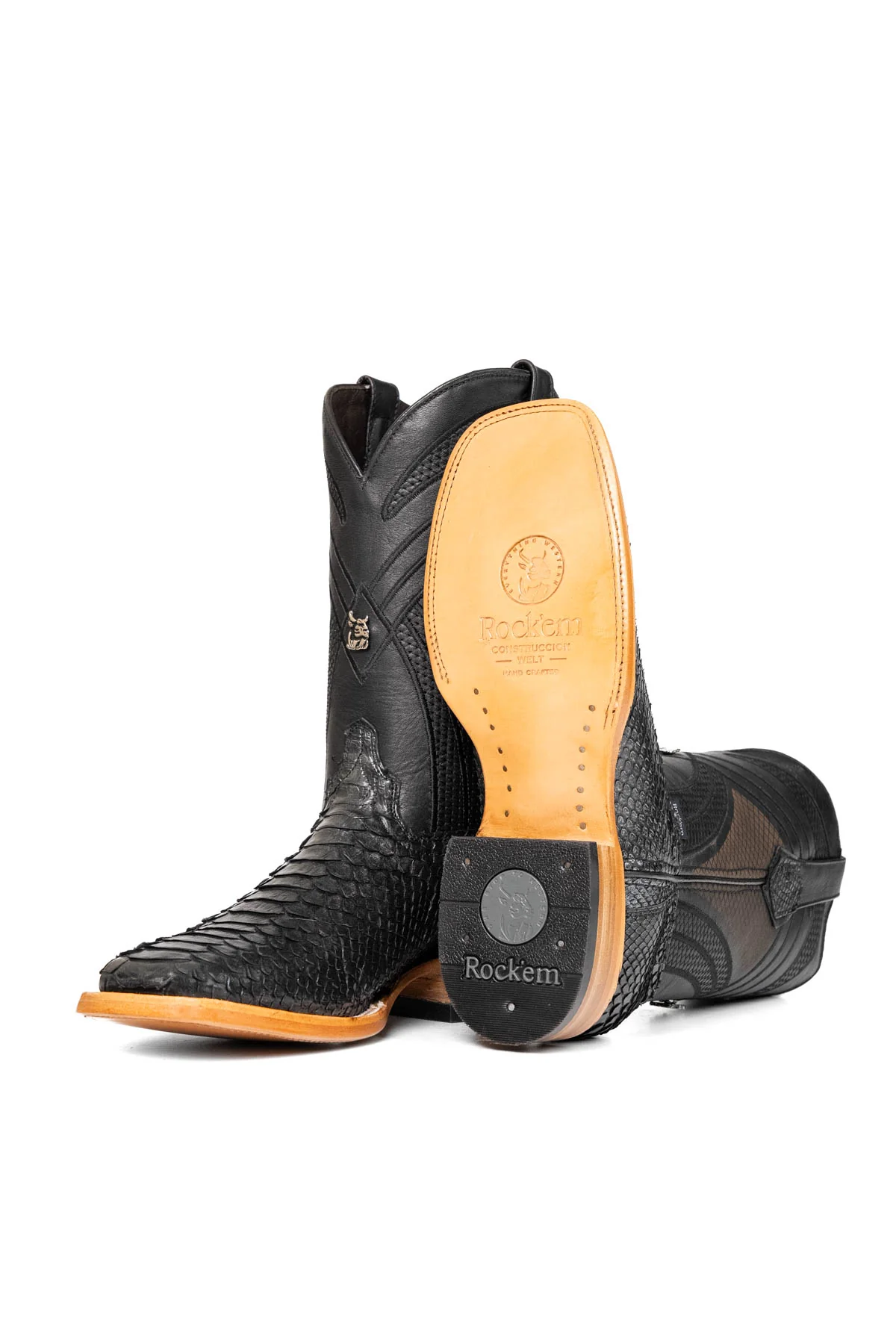 Monroe Python Square Toe Cowboy Boot - Image 28