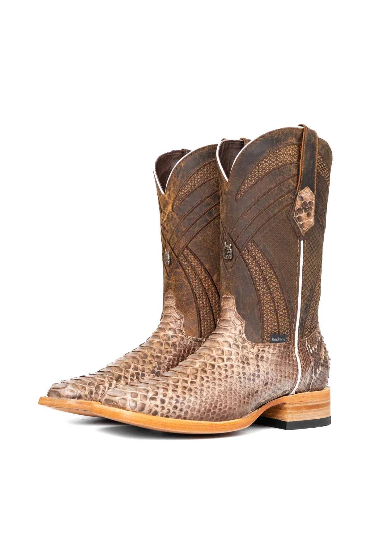 Monroe Python Square Toe Cowboy Boot - Image 30