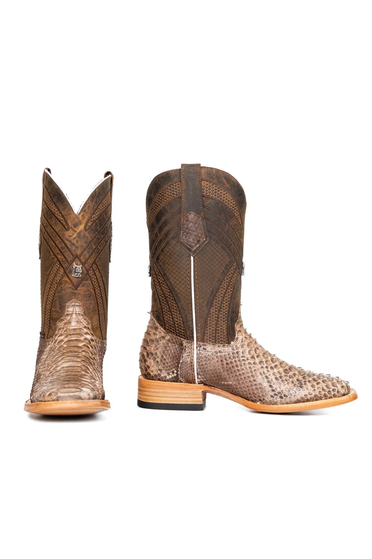 Monroe Python Square Toe Cowboy Boot - Image 33