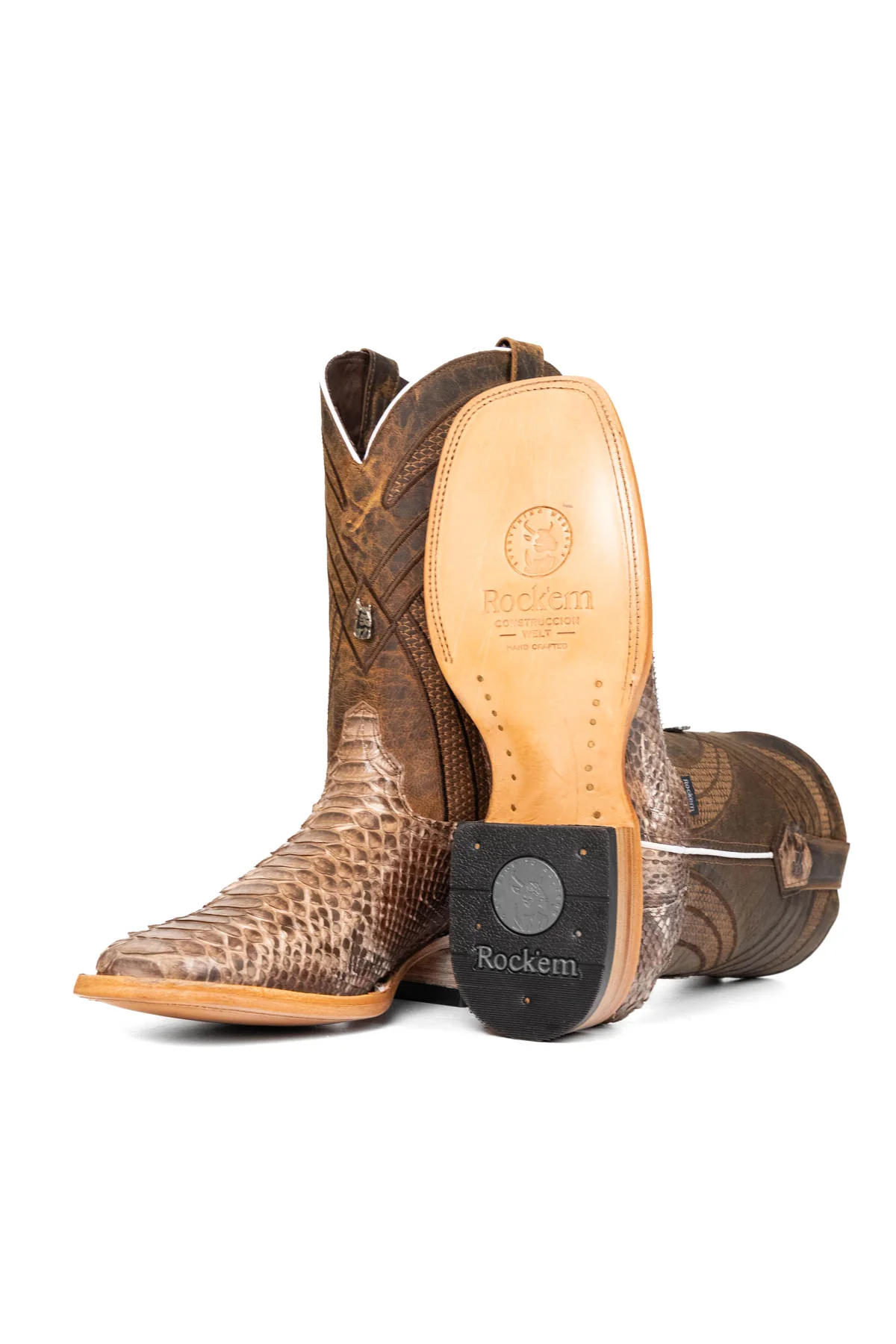 Monroe Python Square Toe Cowboy Boot - Image 34