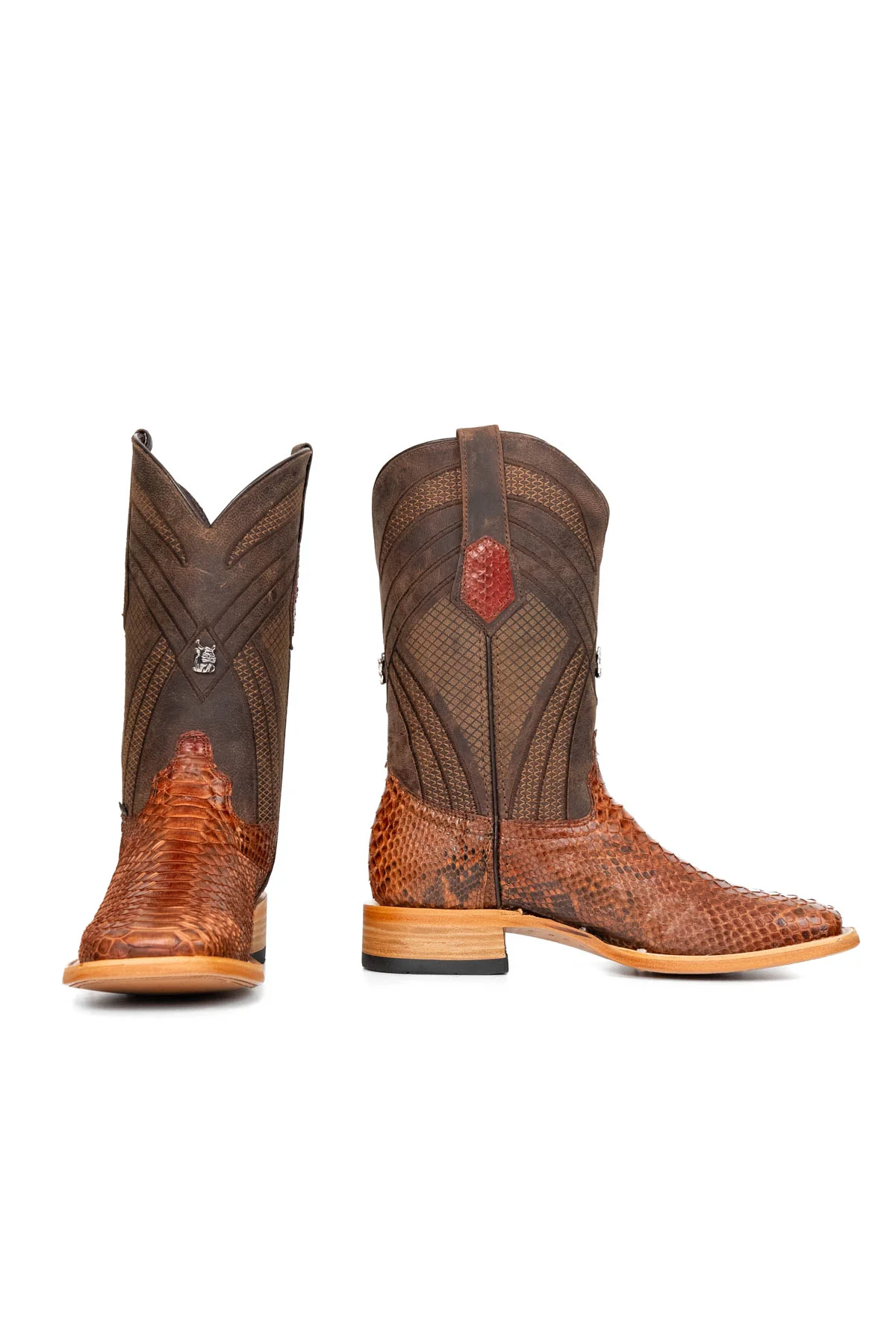 Monroe Python Square Toe Cowboy Boot - Image 5