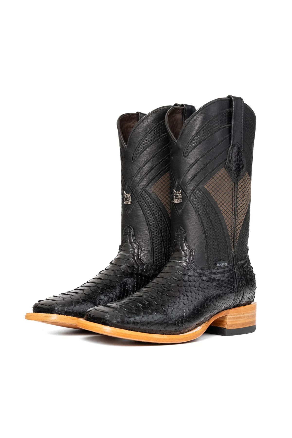 Monroe Python Square Toe Cowboy Boot - Image 7