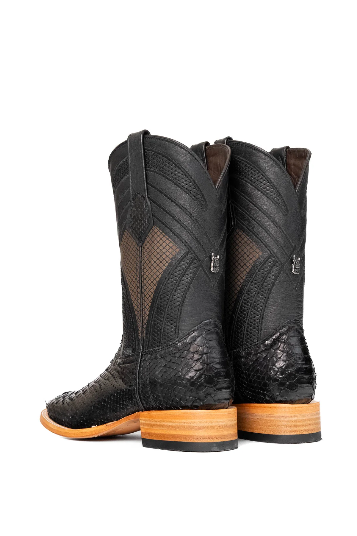 Monroe Python Square Toe Cowboy Boot - Image 9