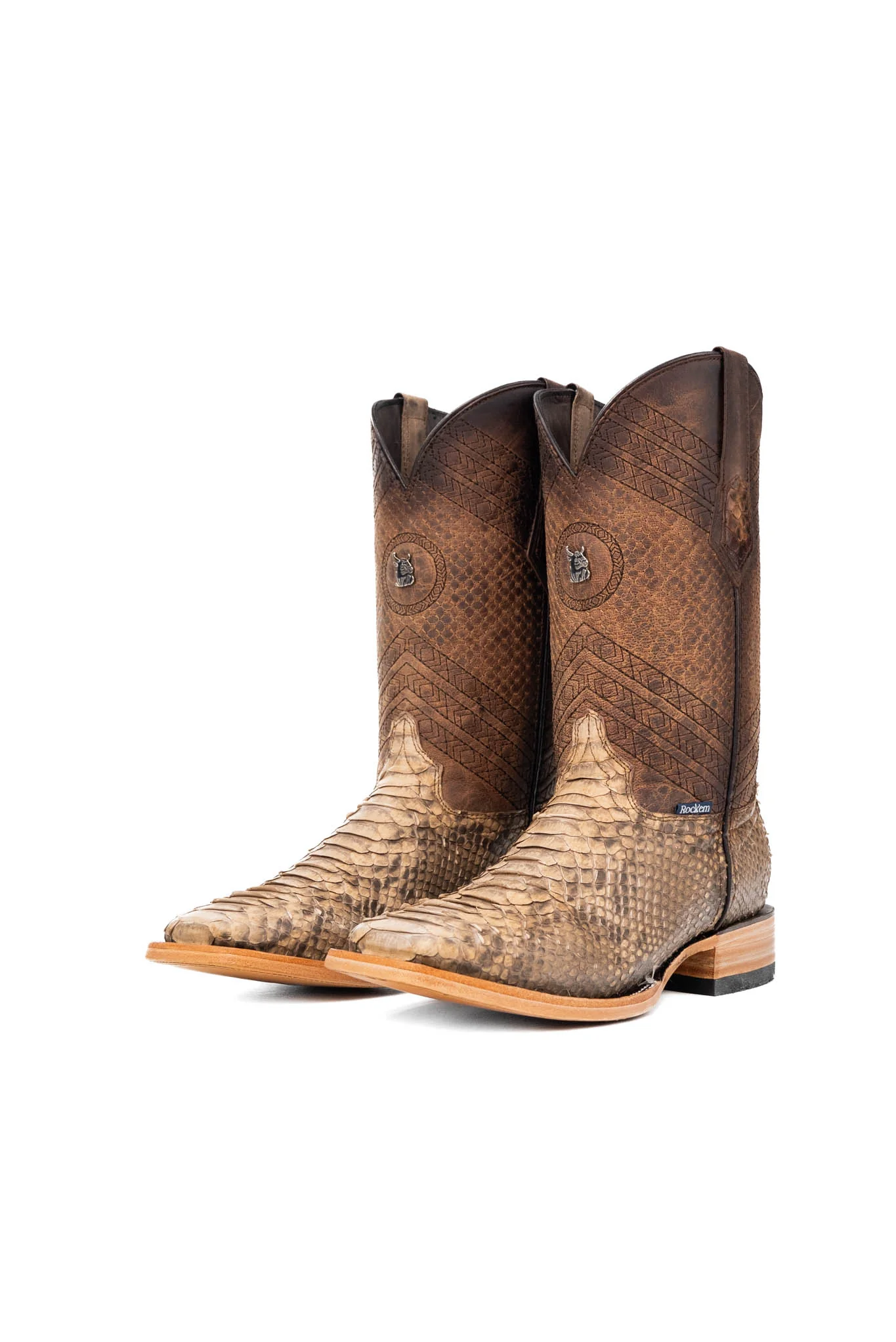 Andersen Python Square Toe Cowboy Boot - Image 12