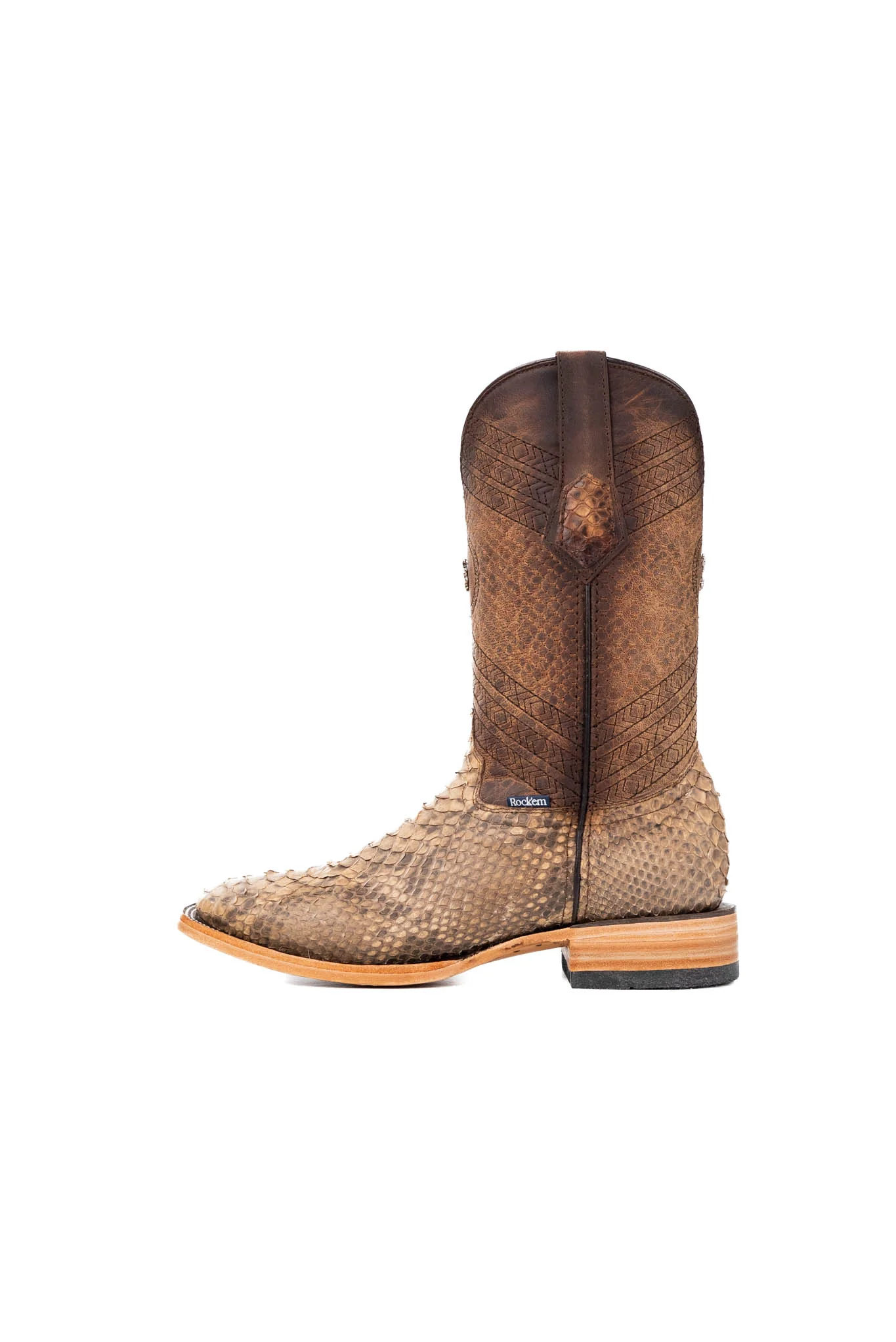 Andersen Python Square Toe Cowboy Boot - Image 13