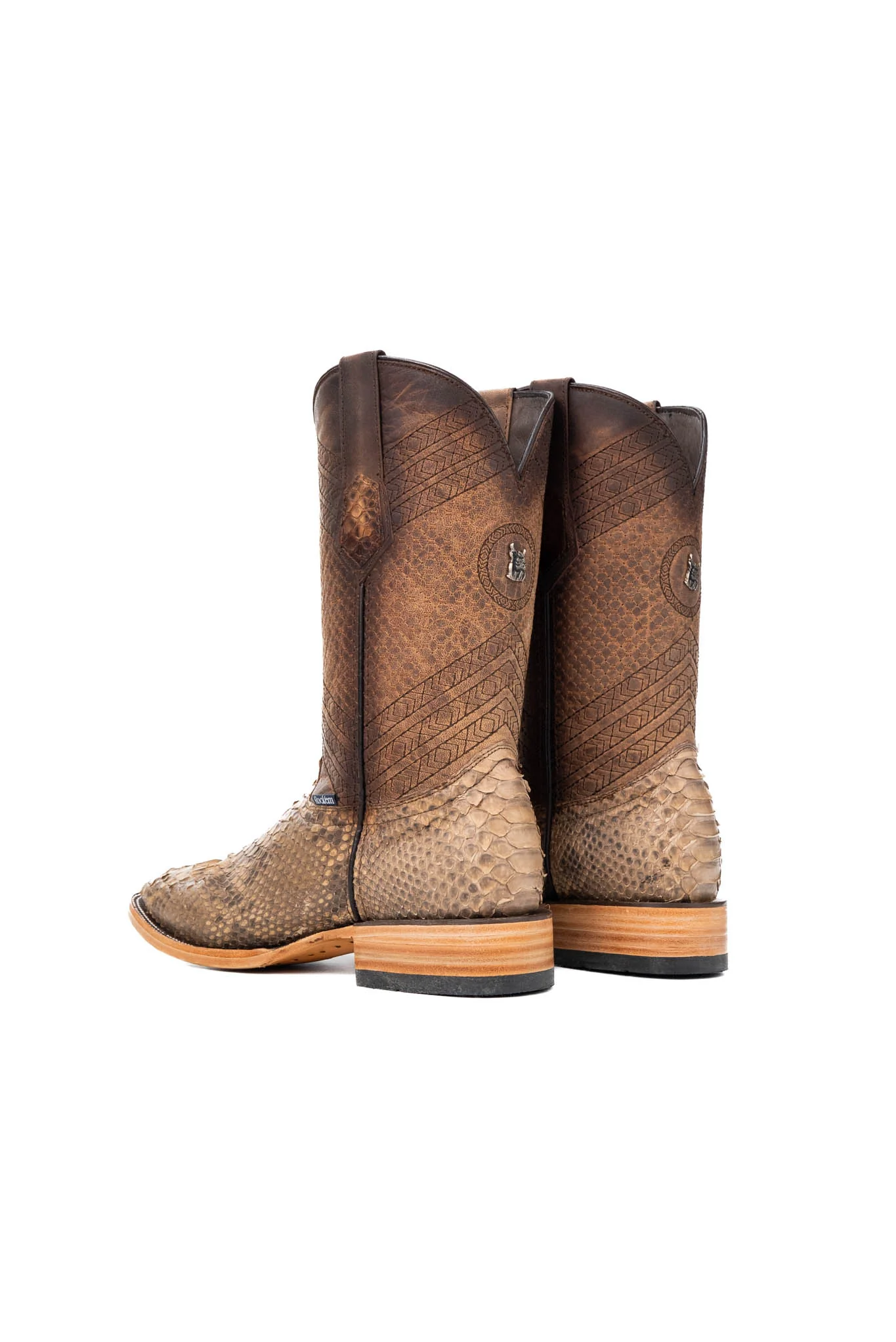 Andersen Python Square Toe Cowboy Boot - Image 14