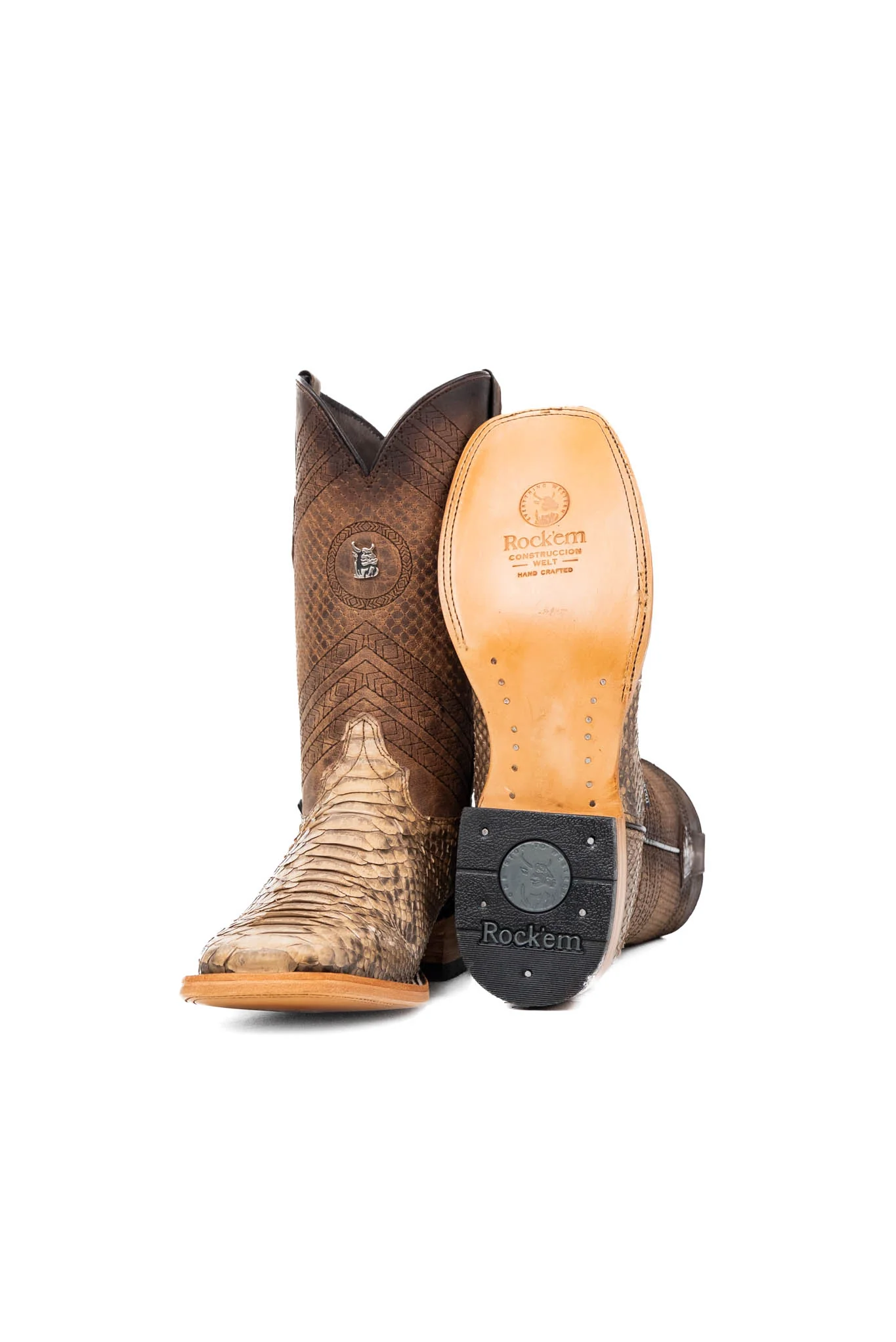 Andersen Python Square Toe Cowboy Boot - Image 15