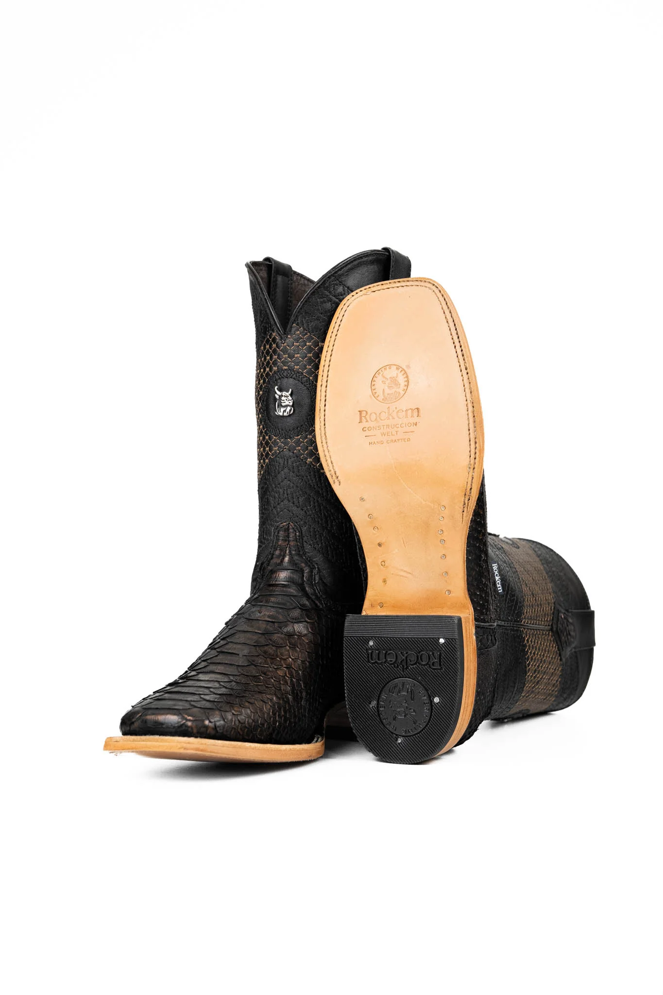 Andersen Python Square Toe Cowboy Boot - Image 21