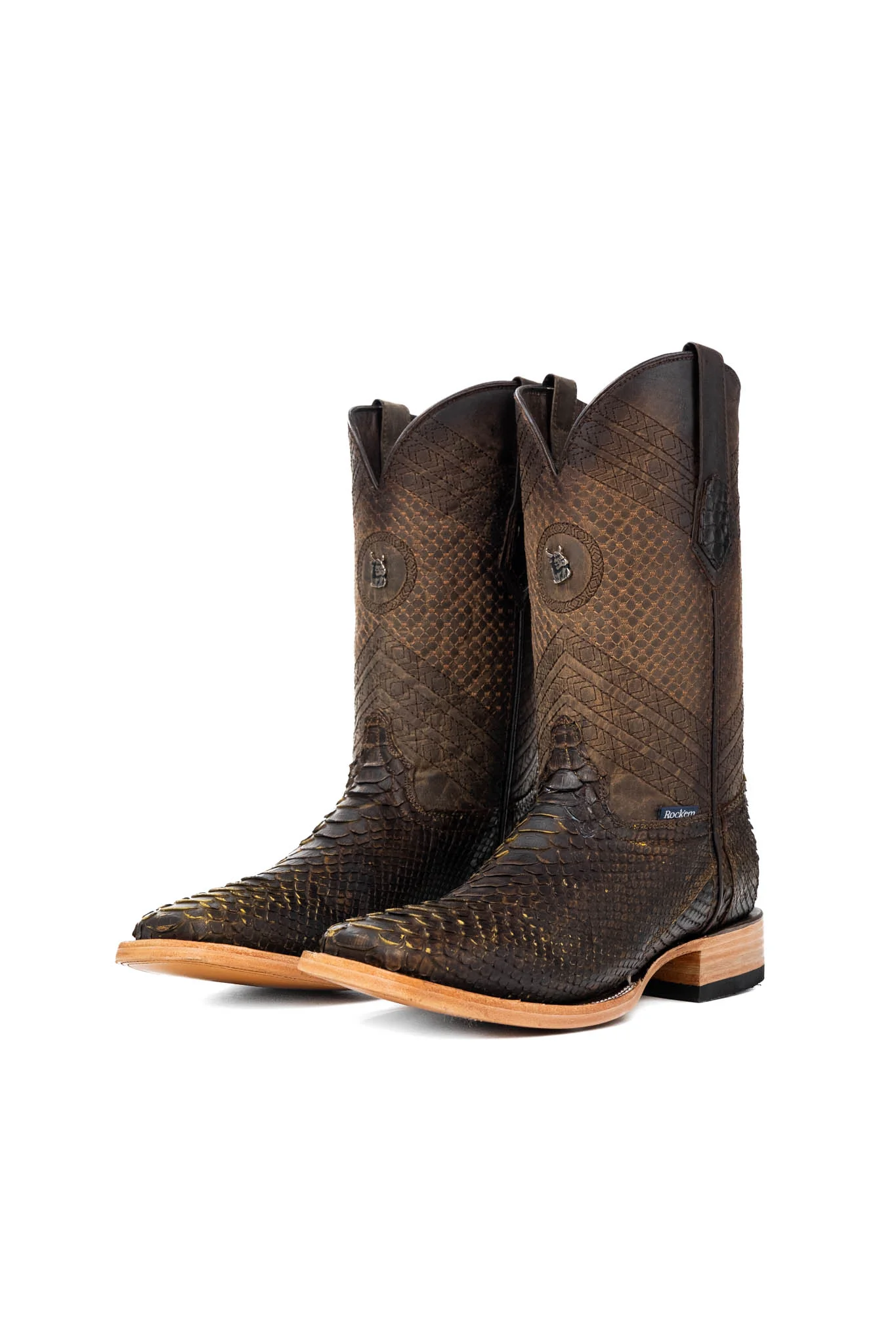 Andersen Python Square Toe Cowboy Boot - Image 23