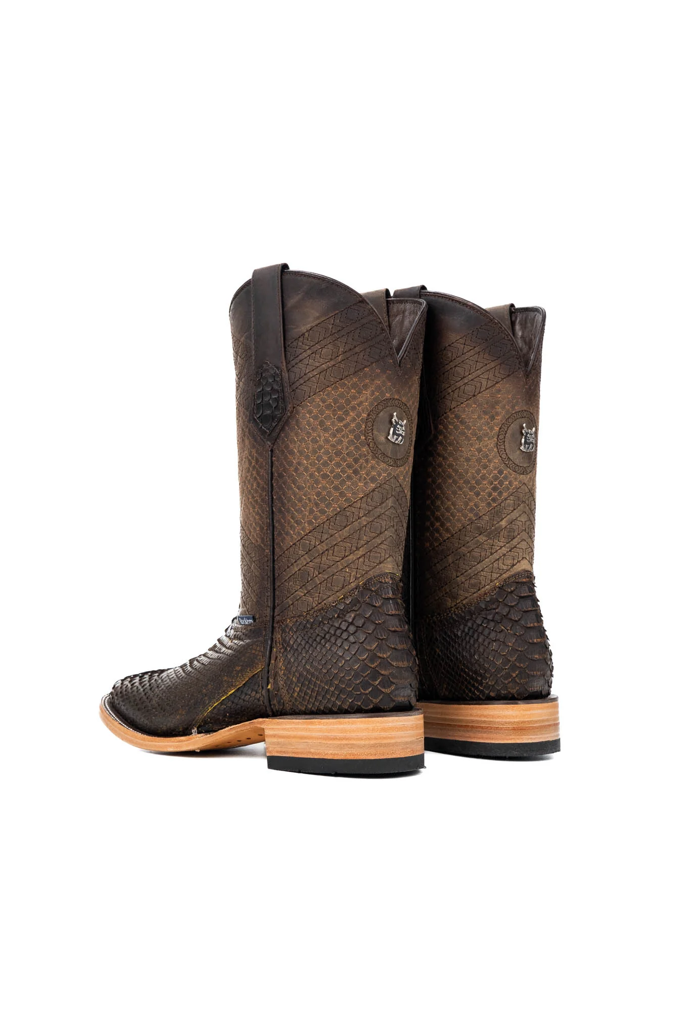 Andersen Python Square Toe Cowboy Boot - Image 25