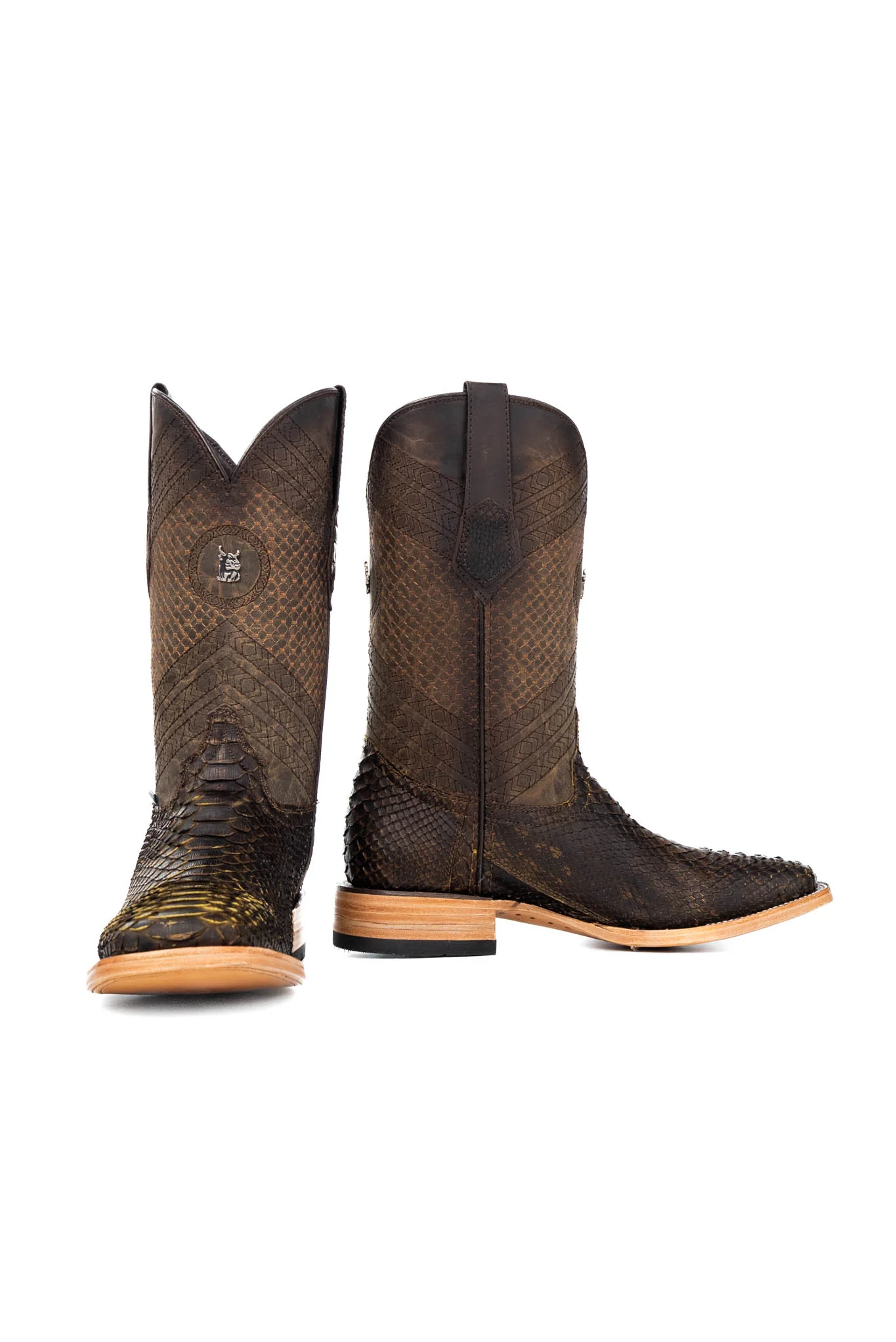 Andersen Python Square Toe Cowboy Boot - Image 26