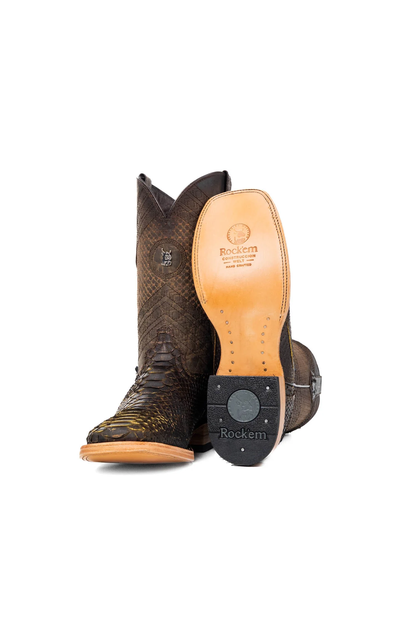 Andersen Python Square Toe Cowboy Boot - Image 27