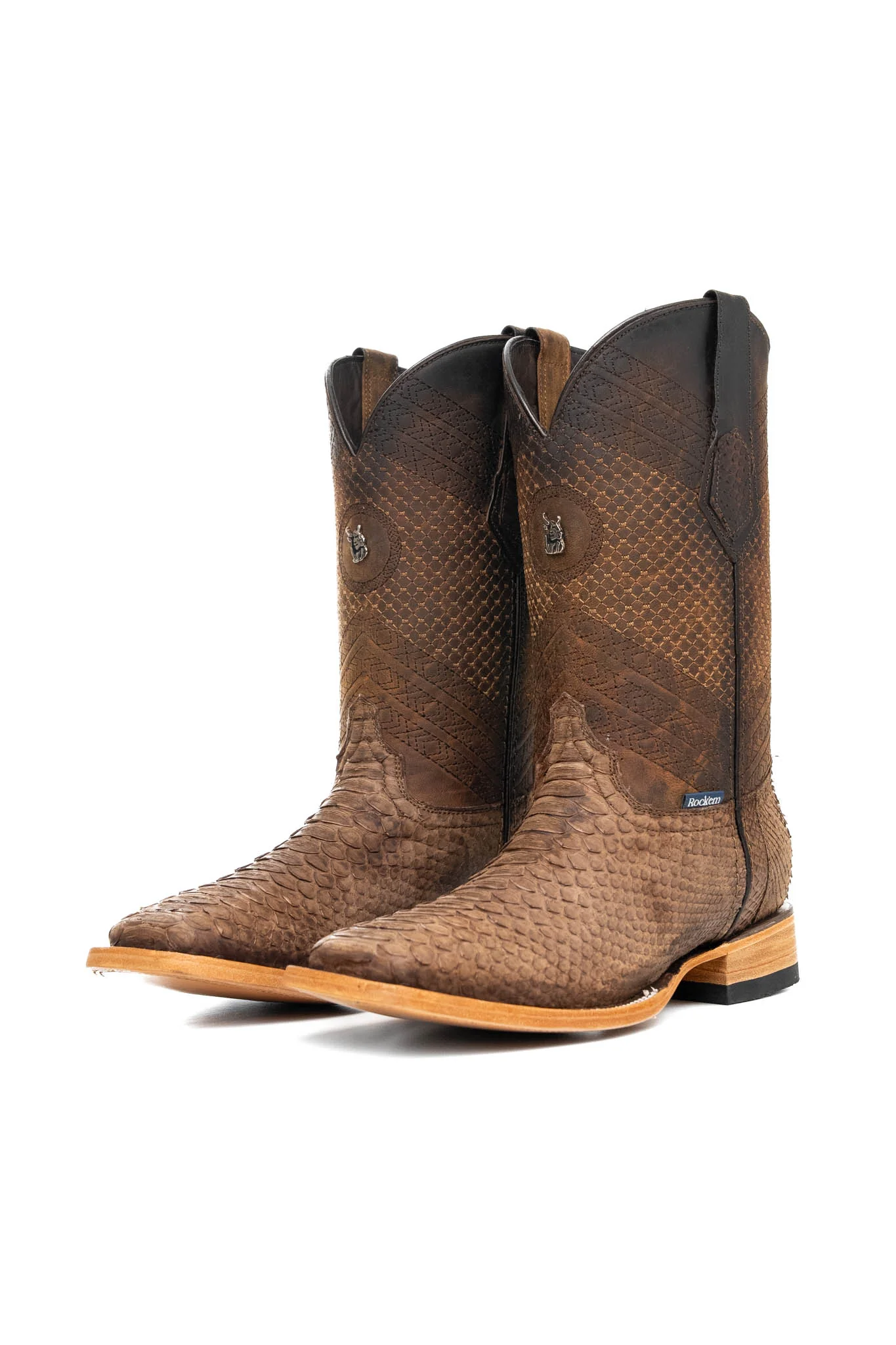 Andersen Python Square Toe Cowboy Boot - Image 29
