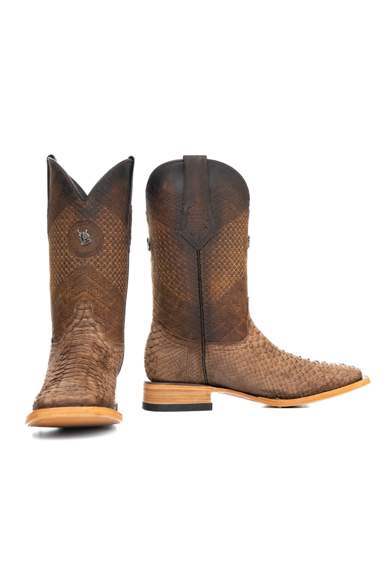 Andersen Python Square Toe Cowboy Boot - Image 31